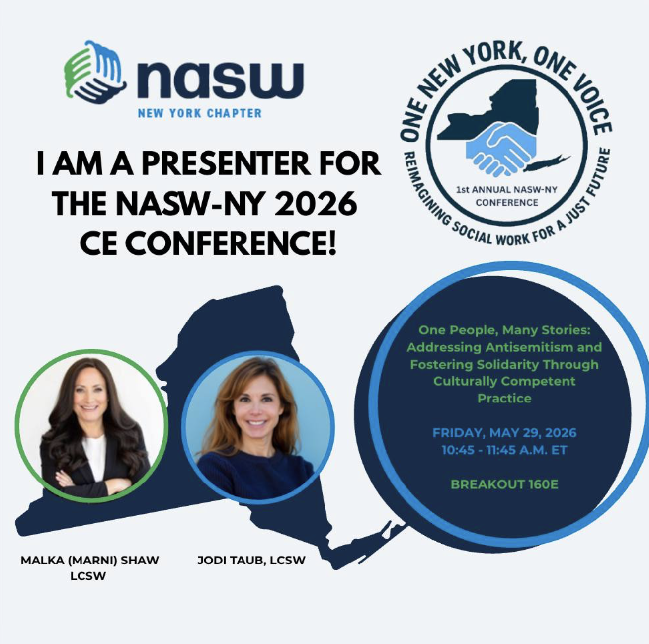 Speaking Engagement: NASW–NY Continuing Education Conference 2026
