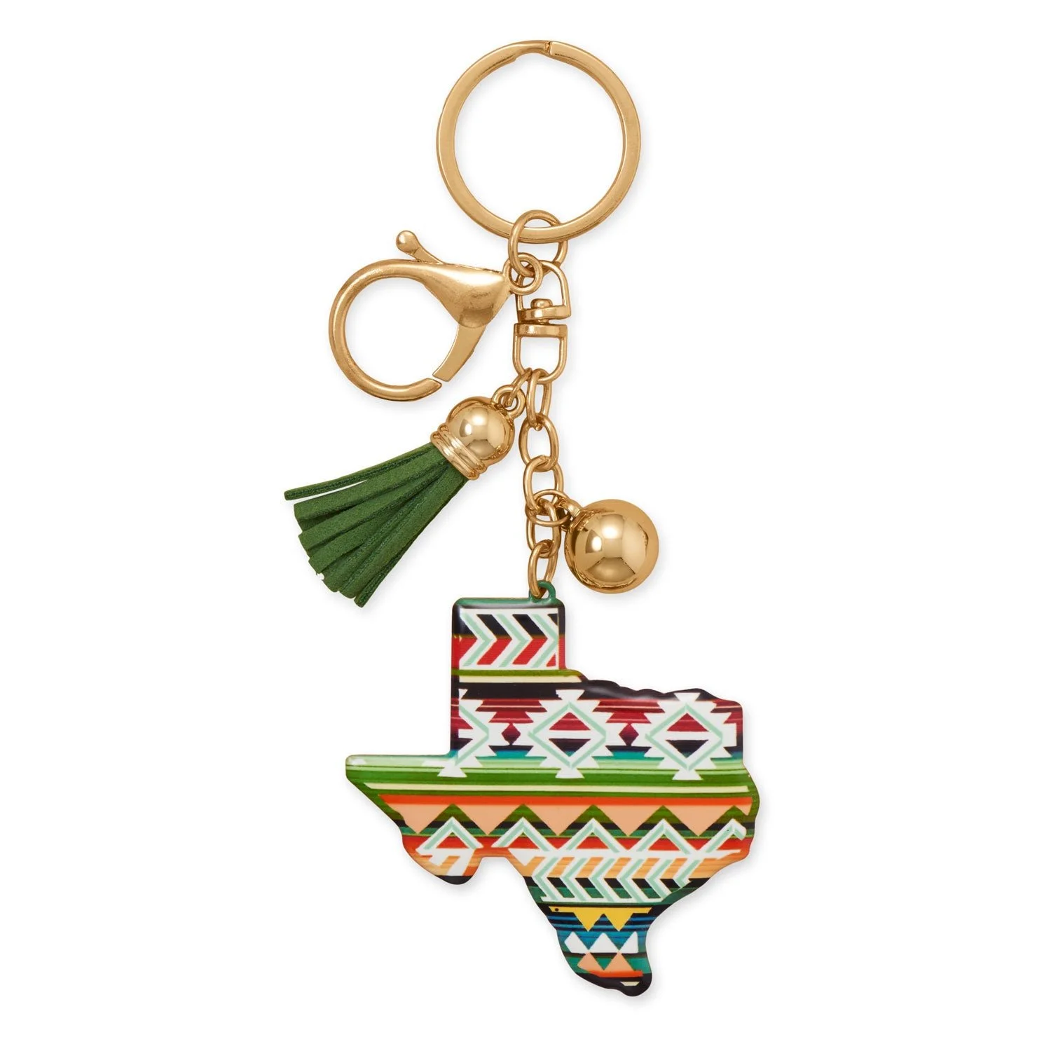 Texas Bag Charm Keychain