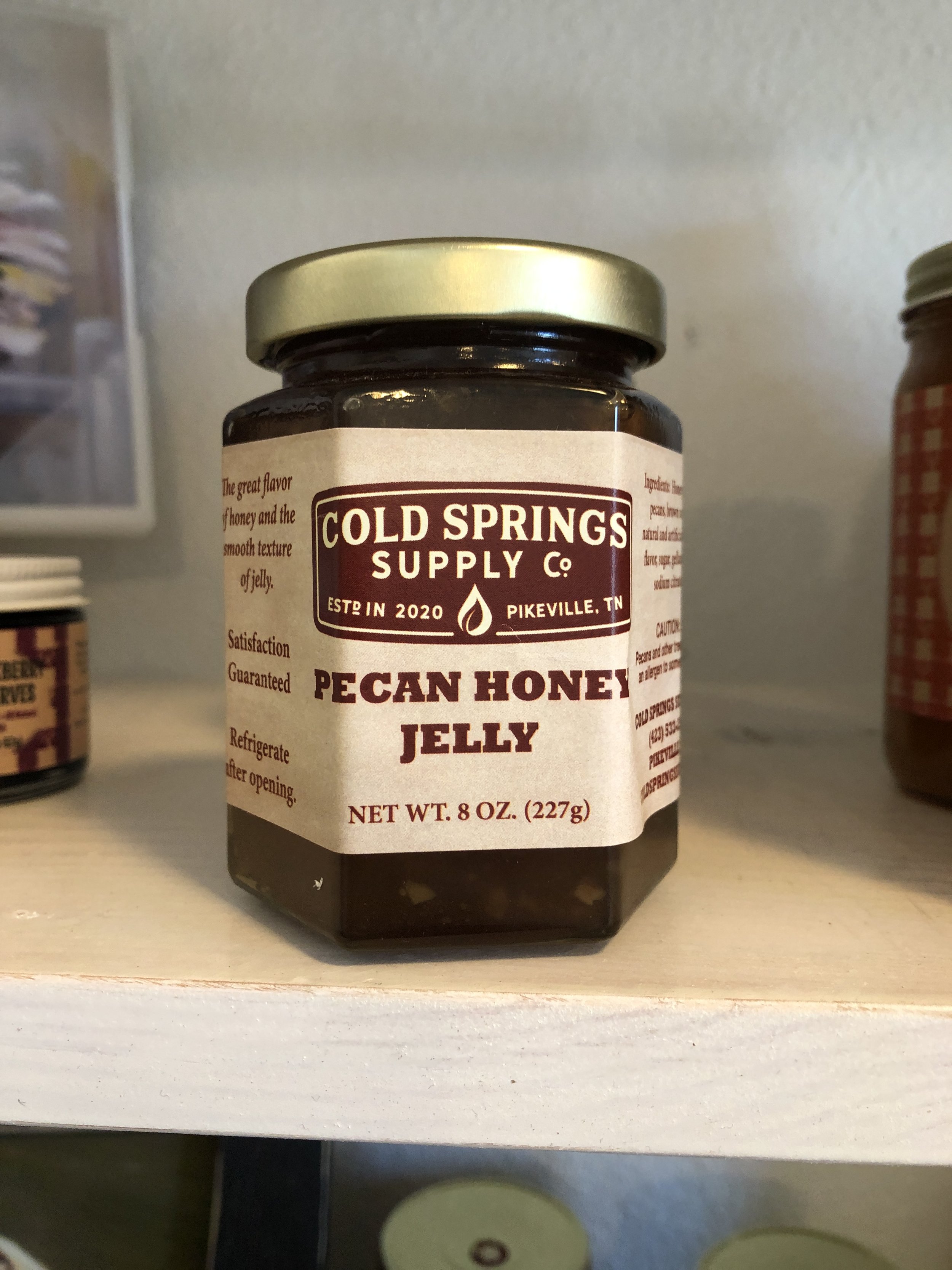 Pecan Honey Jelly
