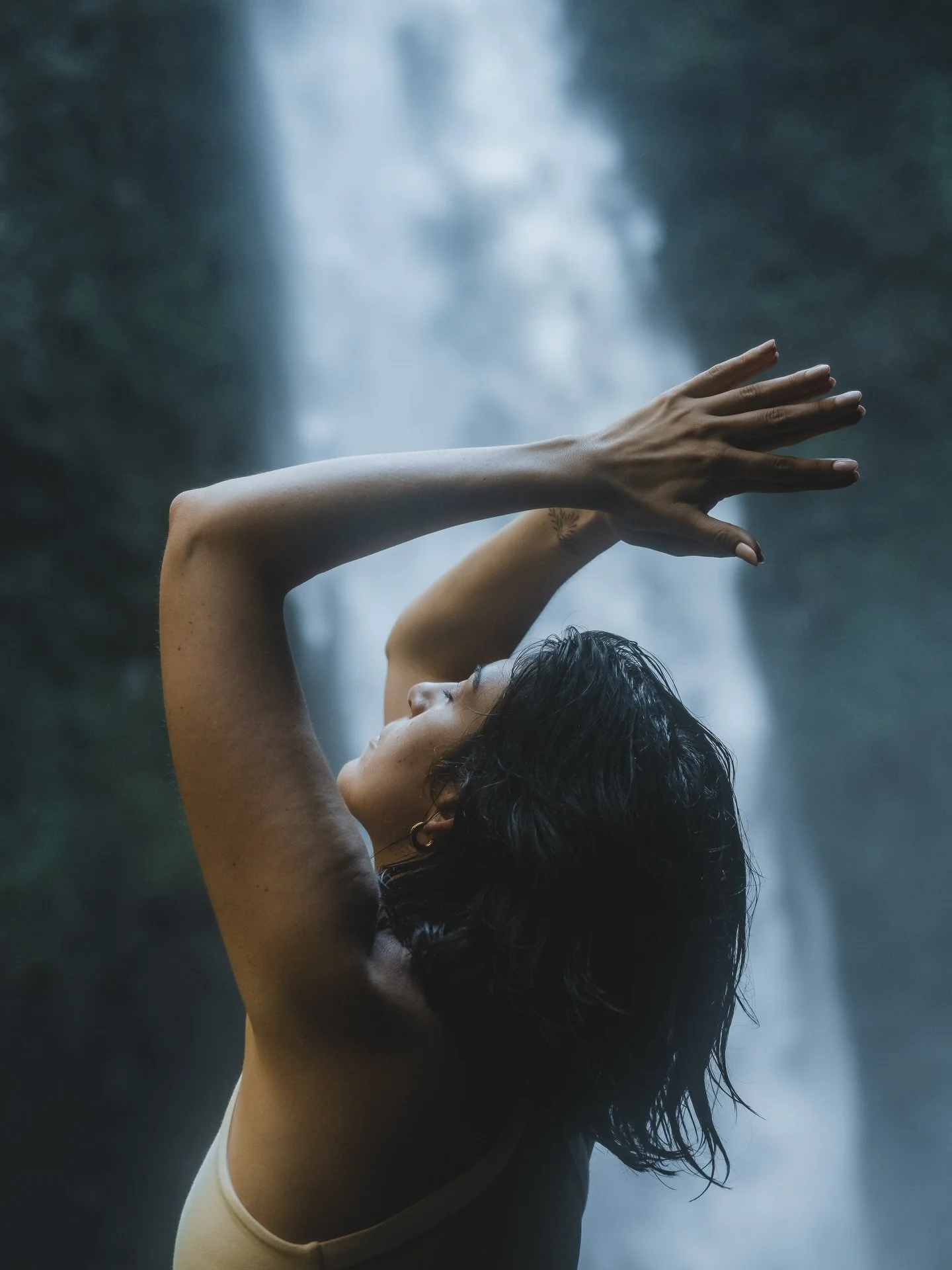 Something I learned in yoga training is that I don&rsquo;t always love overly structured movement.

I still appreciate a good hatha class, but what feels most true for me is listening to my body outside of fixed shapes or sequences. I love to flow 🌀