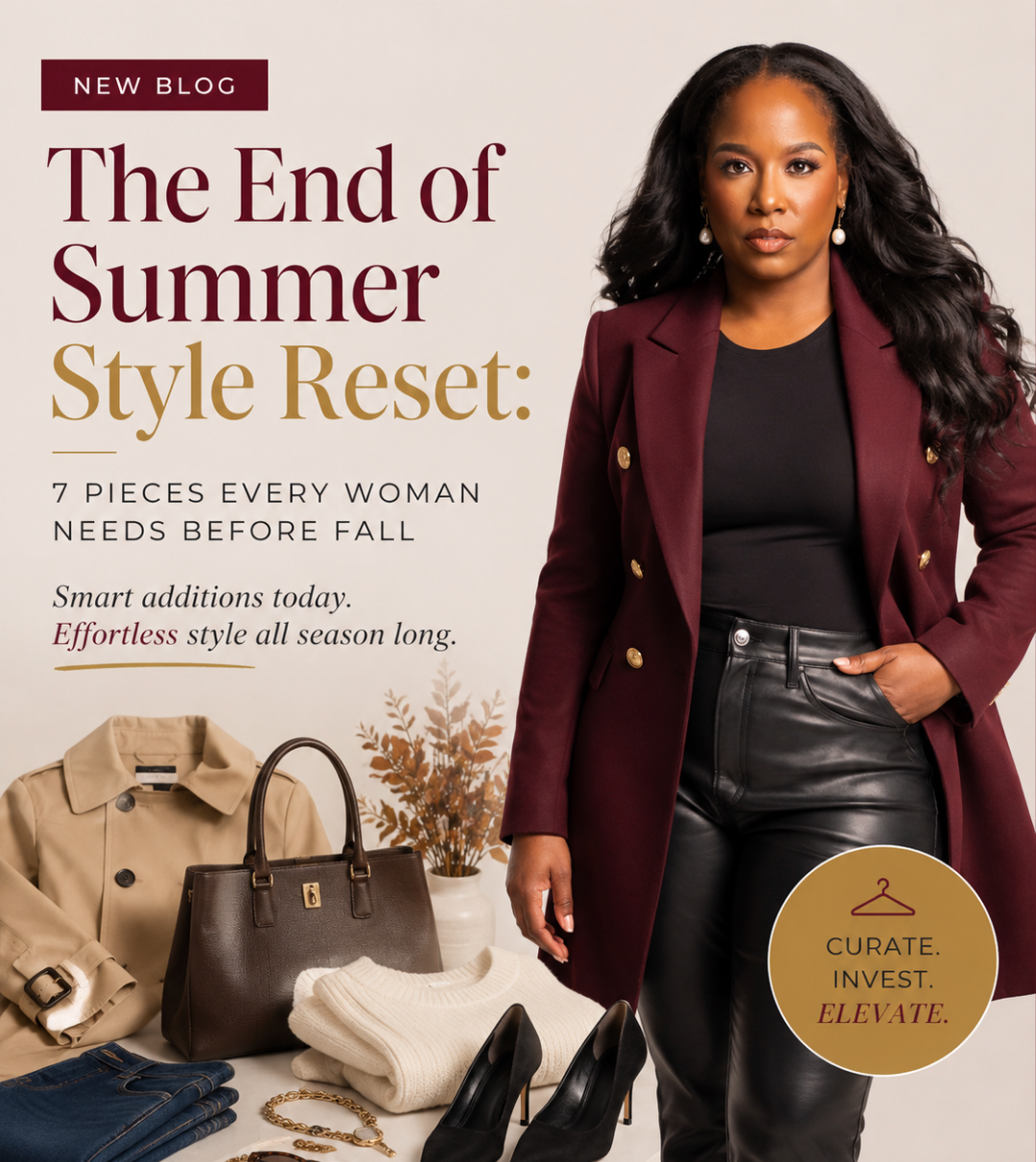 The End of Summer Style Reset: 7 Pieces Every Woman Needs Before Fall