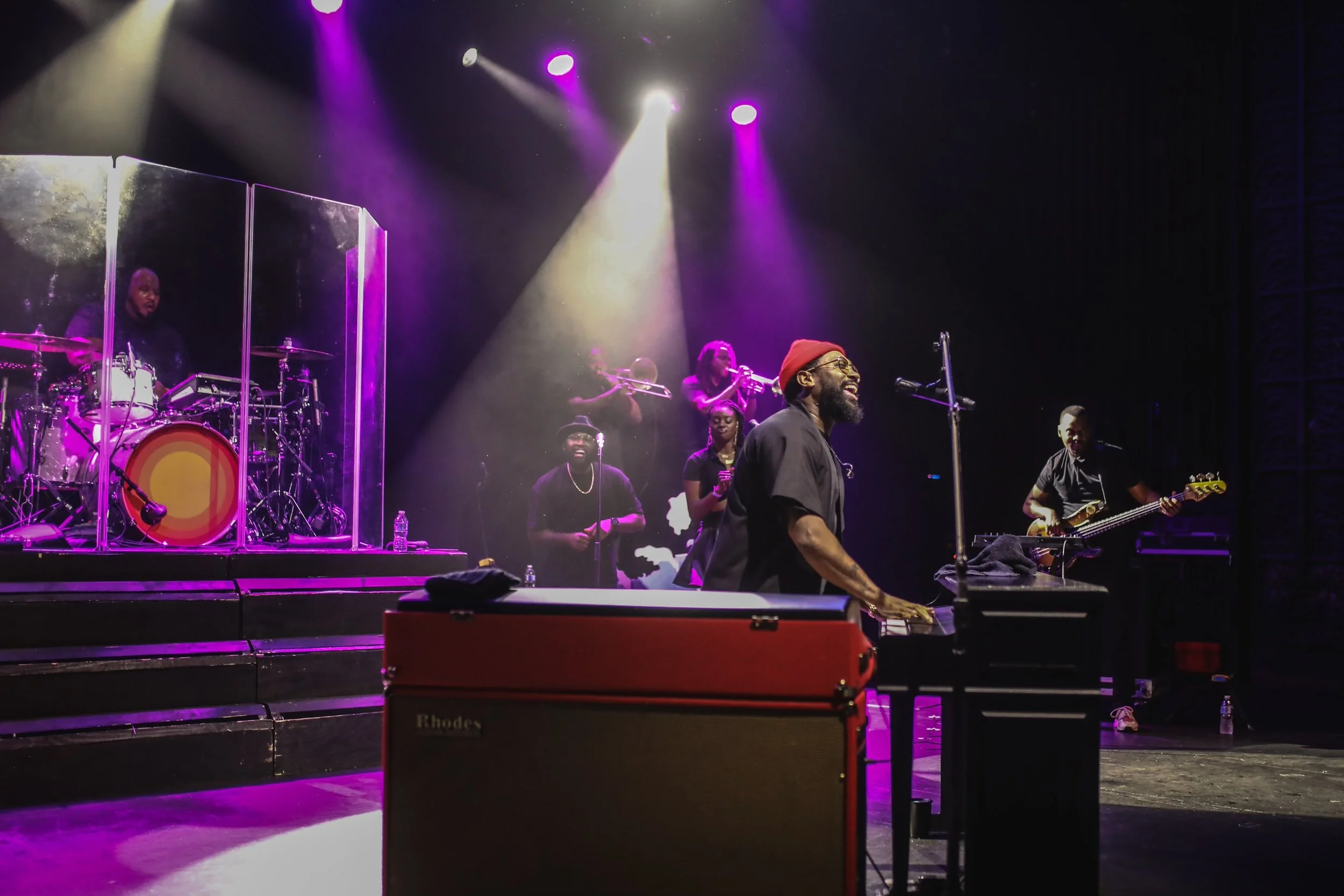 PJ MORTON WATCH THE SUN LIVE LP レコード - 洋楽