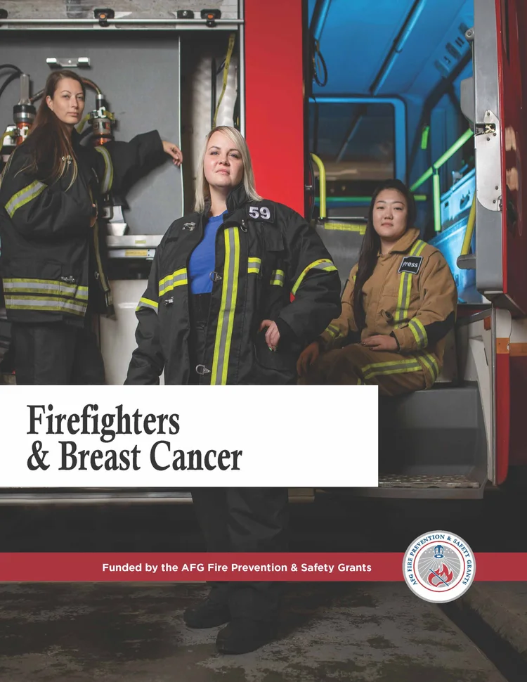Cover of the Firefighters & Breast Cancer report