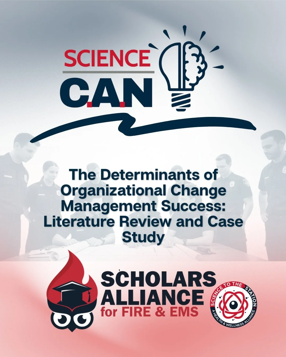 Think about the last change your department tried to roll out. New gear, a wellness program, a policy update. Did it stick?

If it didn&rsquo;t, you&rsquo;re not alone. Research shows 60-70% of organizational change efforts fail, and fire departments