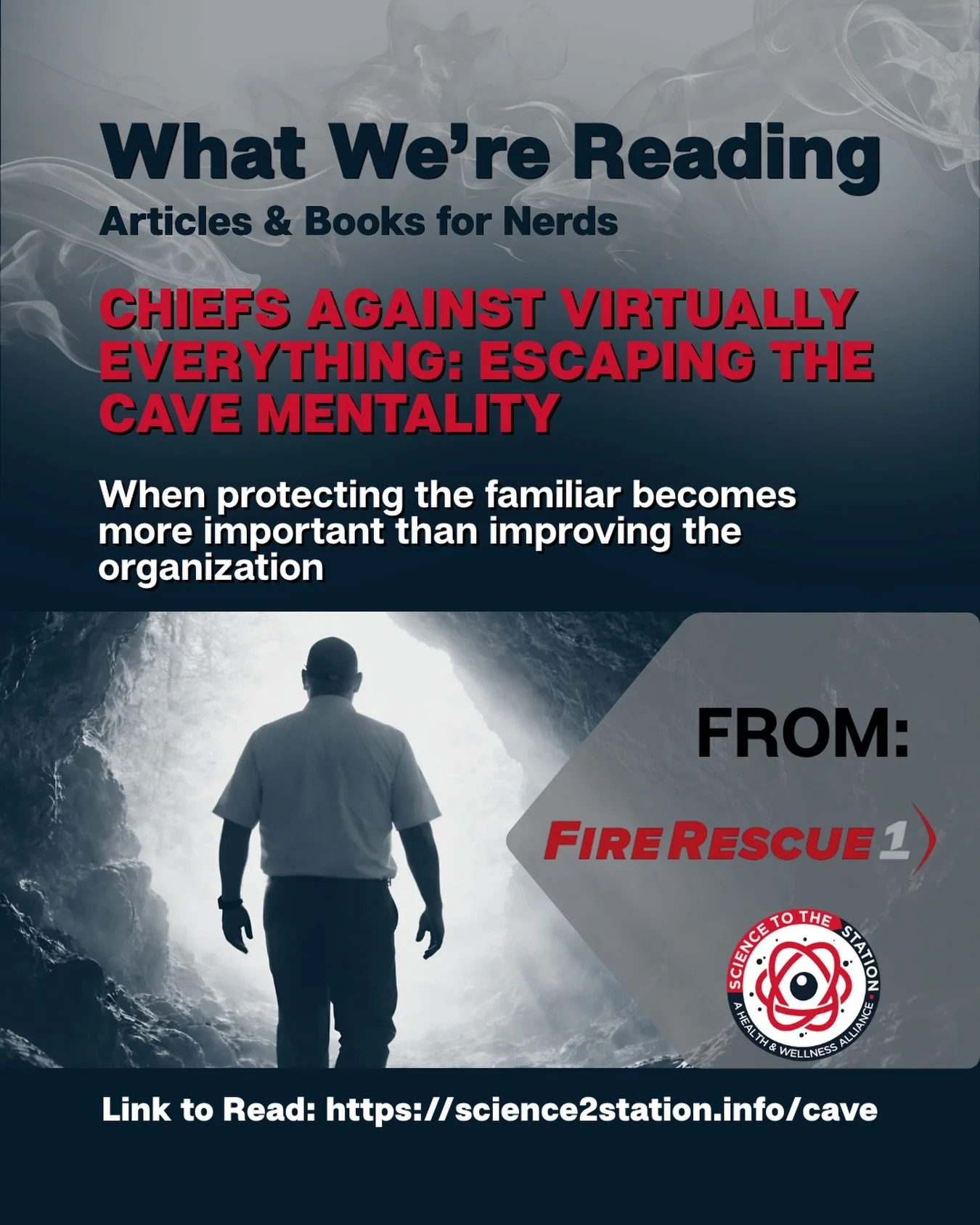 CAVE. Chiefs Against Virtually Everything.

Fire Chief Brian Schaeffer over at FireRescue1 named something a lot of us in the fire service have seen, and if we&rsquo;re honest, probably embodied at some point.

It&rsquo;s the leadership posture where