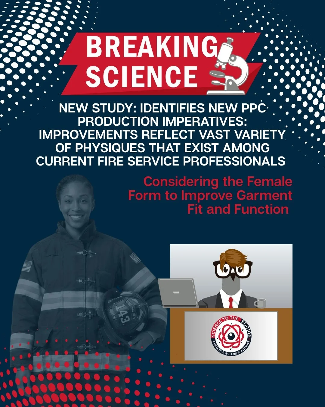 BREAKING SCIENCE: Firefighter Gear Was Never Built for Women&rsquo;s Bodies - New Research Says It&rsquo;s Time to Fix That 🔬🔥

The NFPAs four-point sizing standard for personal protective clothing dates to 1970. It was designed primarily around ma