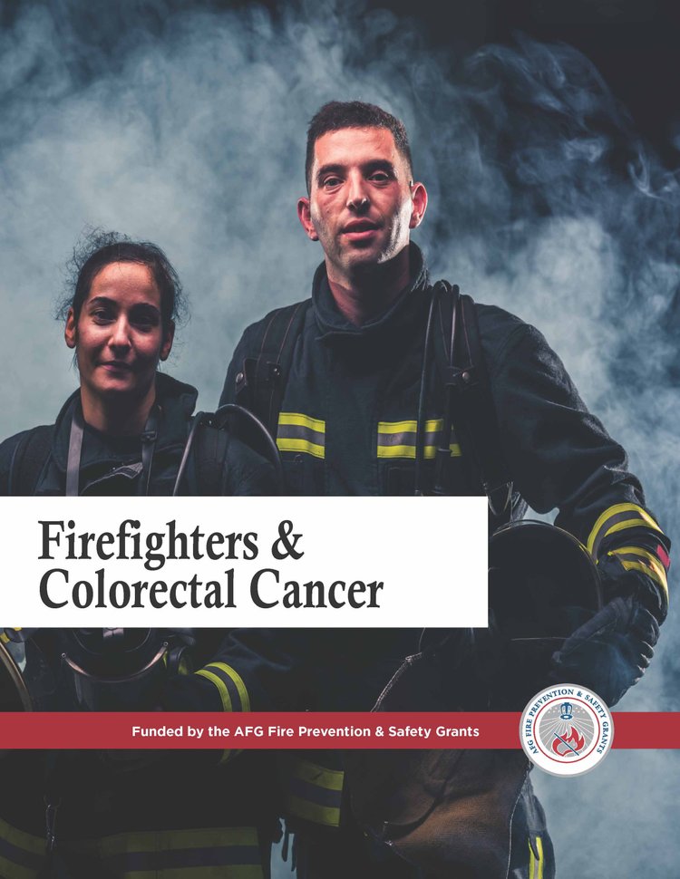 Cover of the Firefighters & Colorectal Cancer report