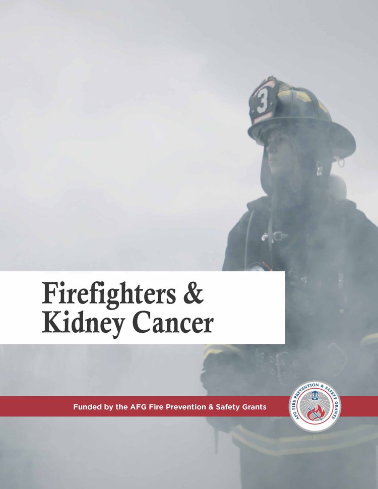 Cover of the Firefighters & Kidney Cancer report