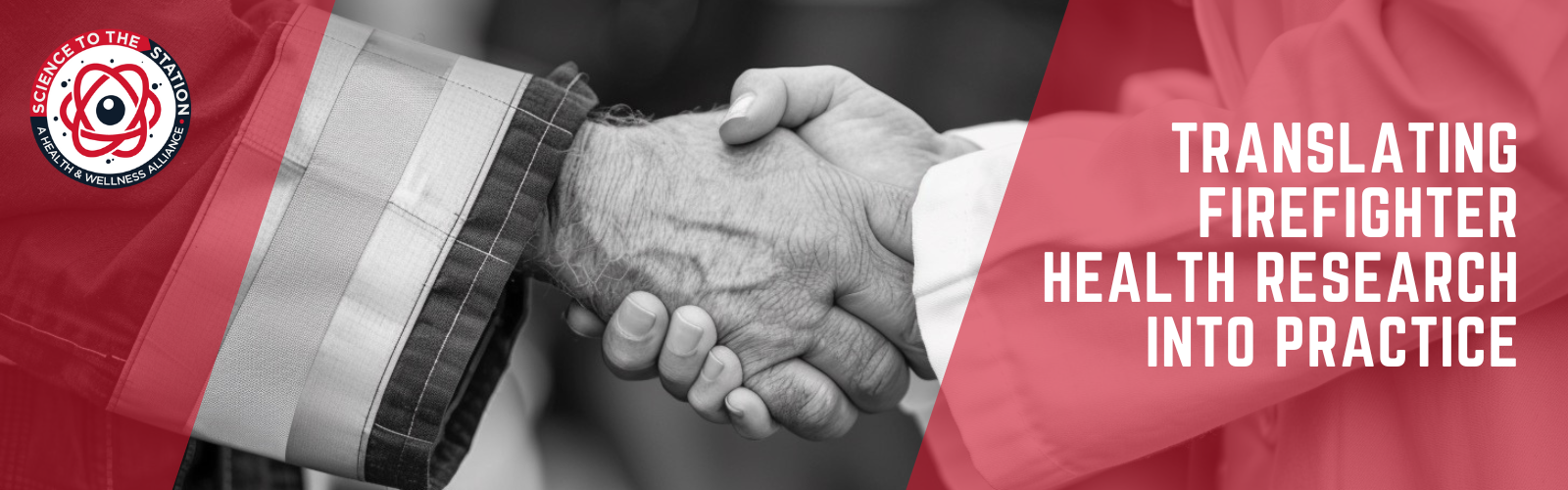 Firefighter and EMS professionals collaborating with researchers.