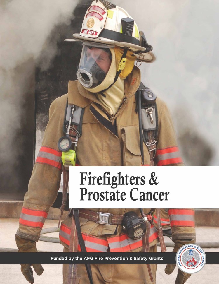Cover of the Firefighters & Prostate Cancer report