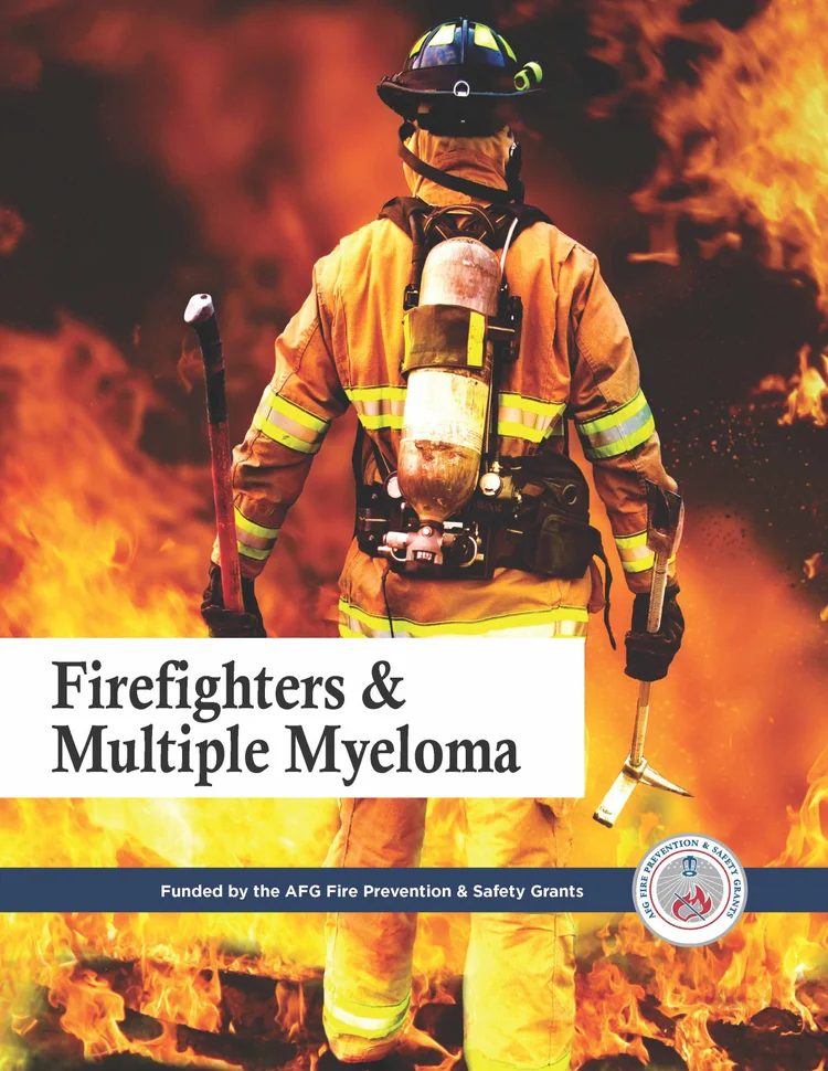 Cover of the Firefighters & Multiple Myeloma report