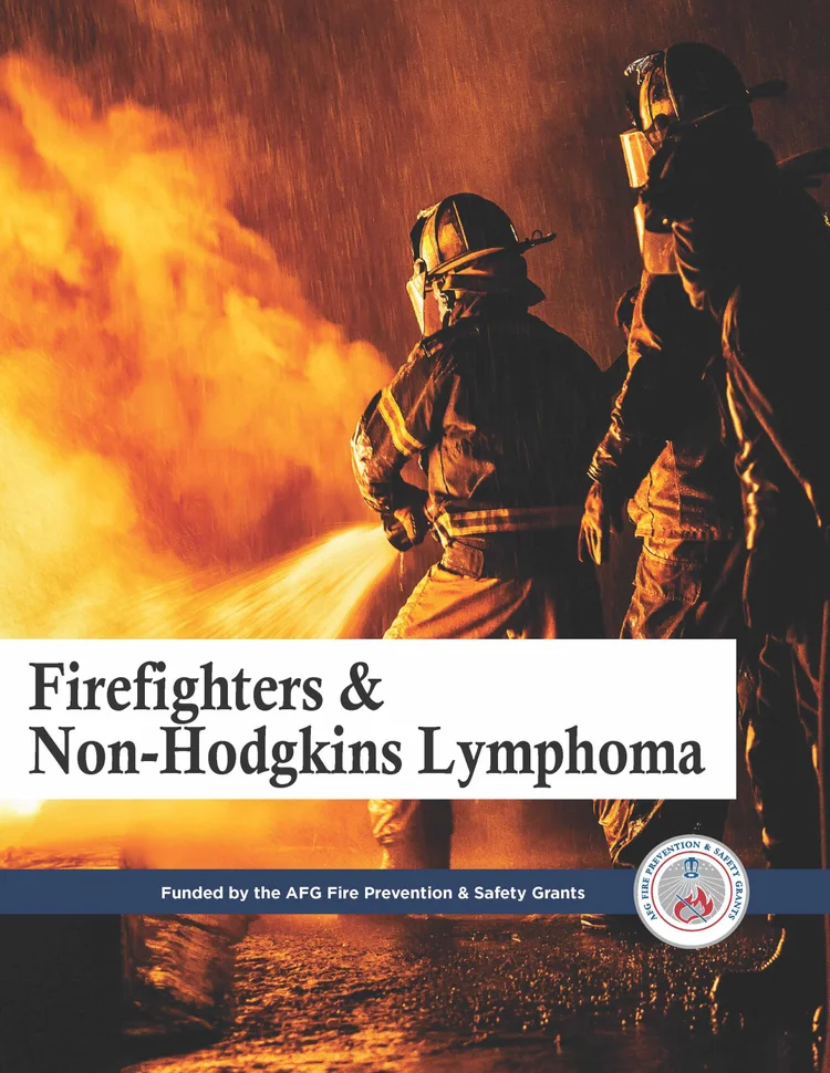 Cover of the Firefighters & Non-Hodgkin Lymphoma report