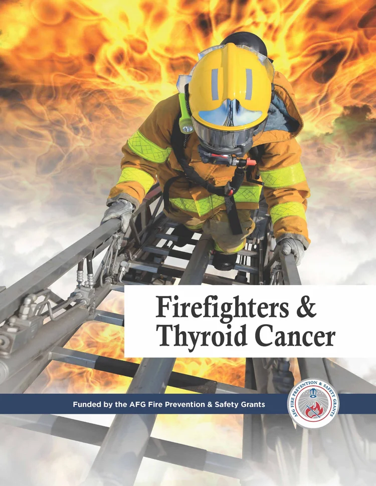 Cover of the Firefighters & Thyroid Cancer report
