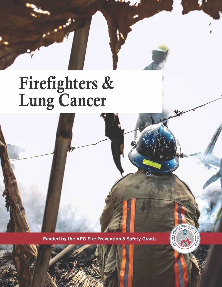 Cover of the Firefighters & Lung Cancer report