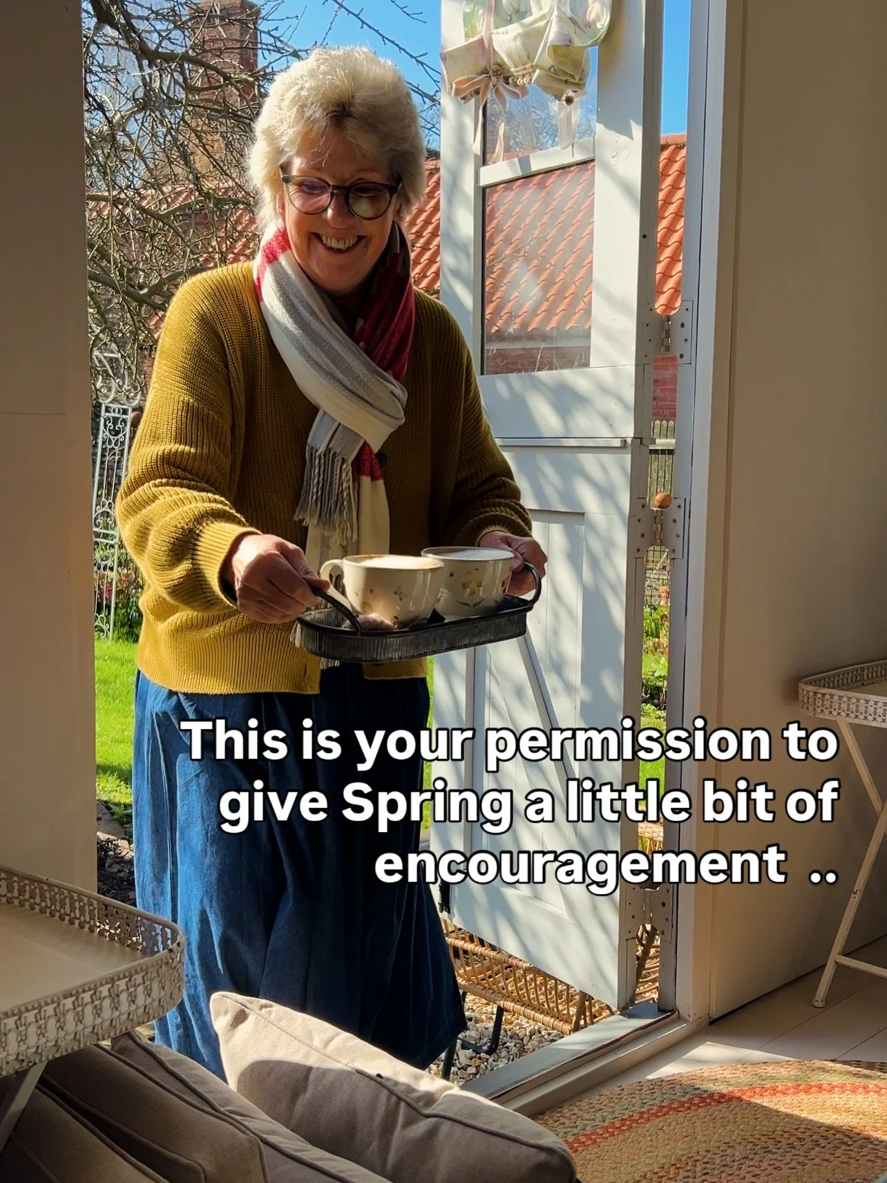 I know we shouldn&rsquo;t be wishing time away, but I&rsquo;m ready for Spring!

I saw a bumble bee the other day and felt so happy to see him out and about! Trying to be mindful and soak up as many of these seasonal glimmers as I can.

We have had m