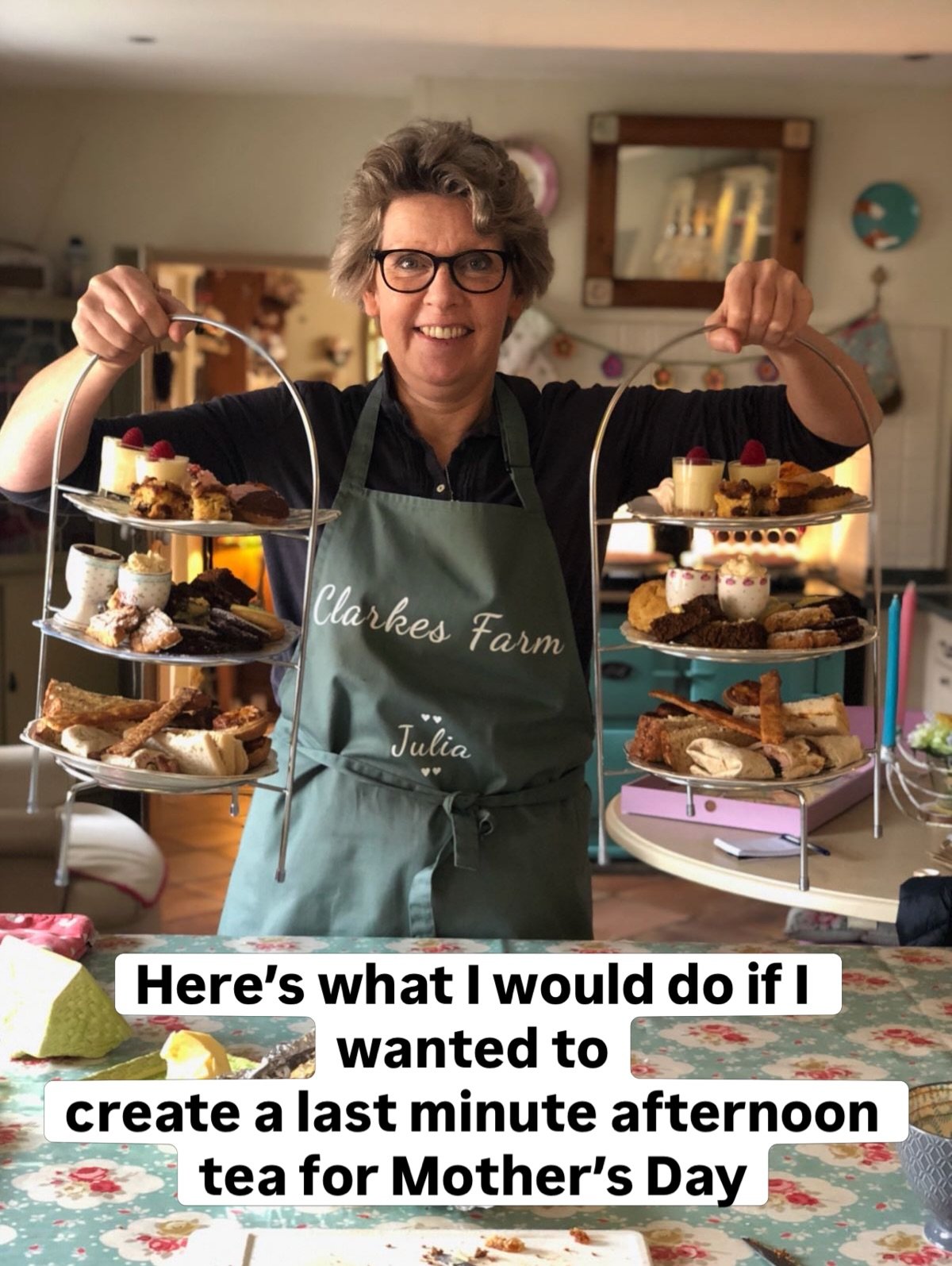 How many of you are planning afternoon tea at home tomorrow?!
Happy Mothers Day