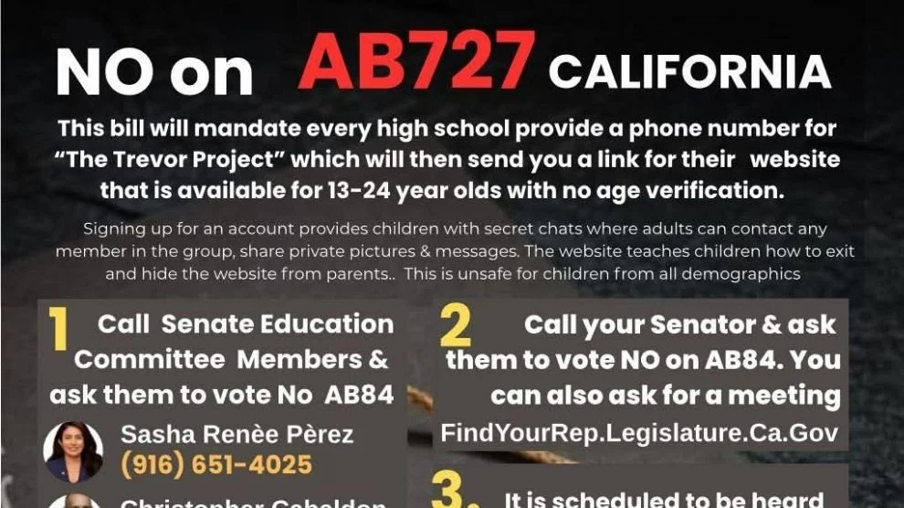 No on AB727 Legislative Hearing - Sac Capitol