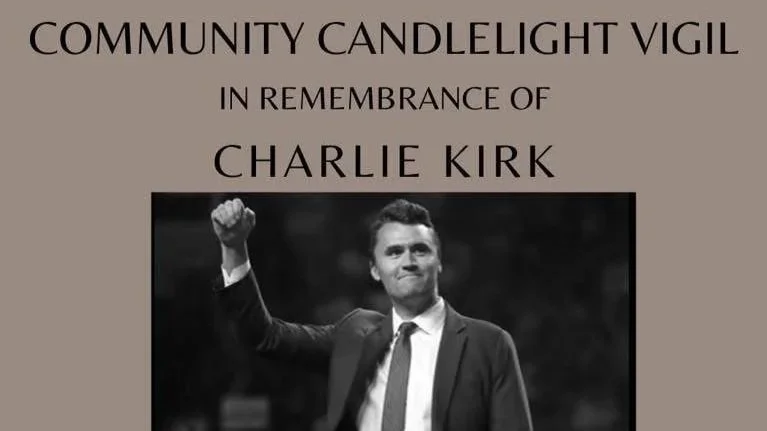 Community Candlelight Remembrance of Charlie Kirk - Chico