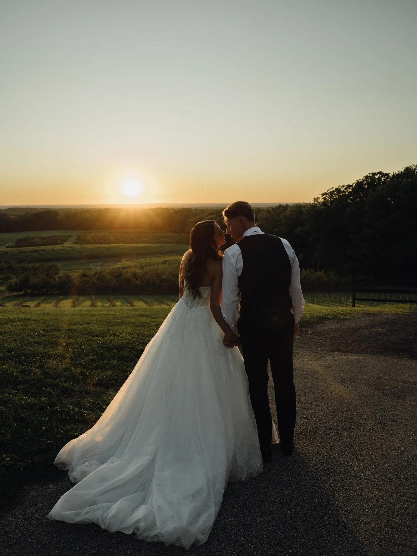 Me 🫱🏻‍🫲🏼 portrait time being during golden hour + Ohio skies cooperating