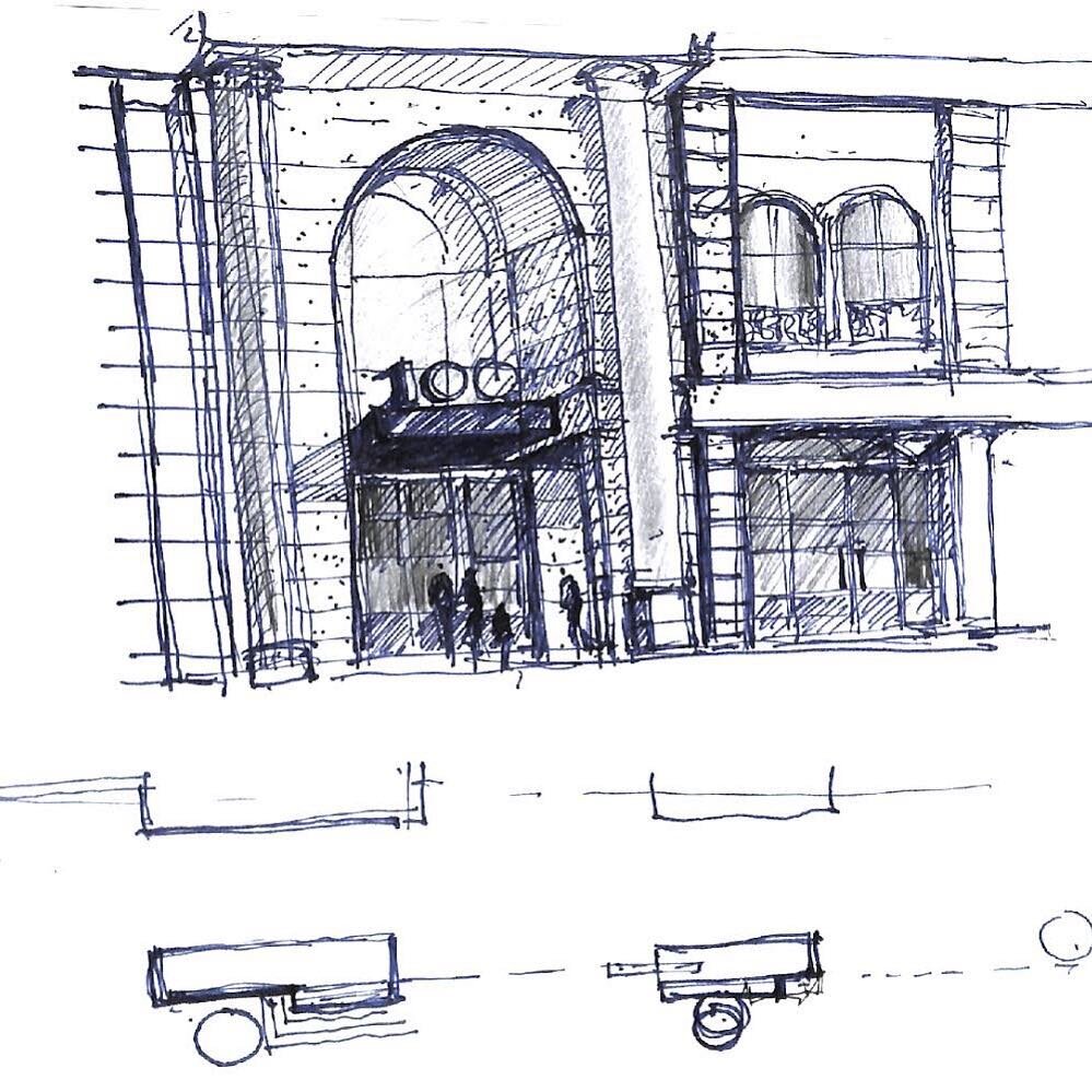 Classical office sketch #sketch #architecture #doanassociates #classicalarchitecture