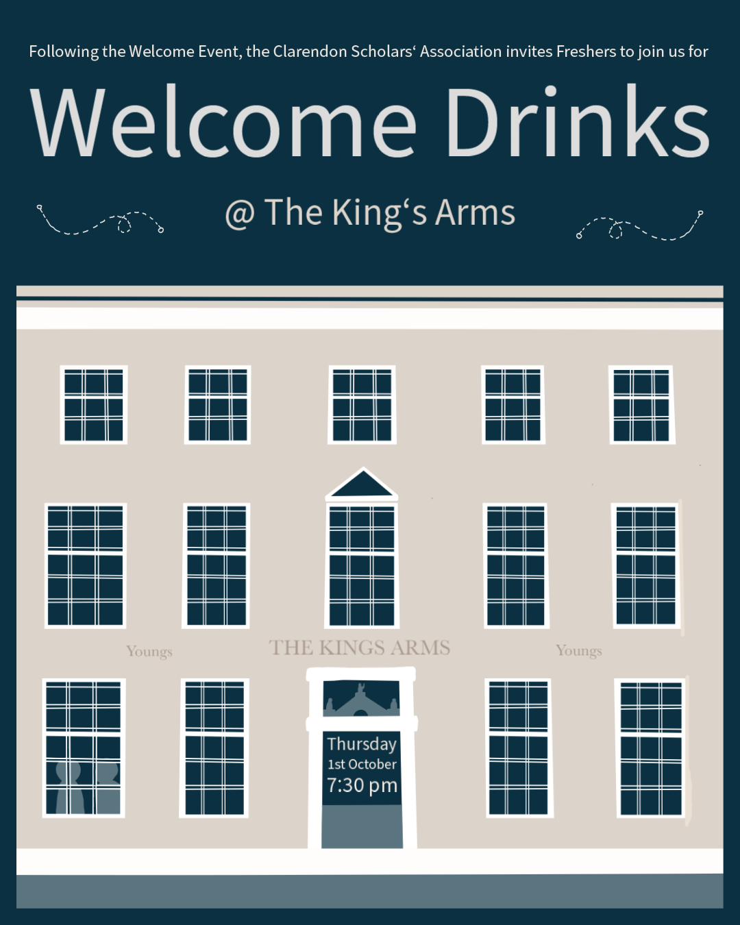 🍺Clarendon Freshers’ Welcome Drinks 26FW🍾