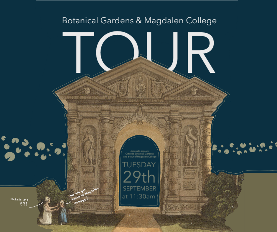 🌸Botanical Gardens + Magdalen College Tour 26FW🏛️