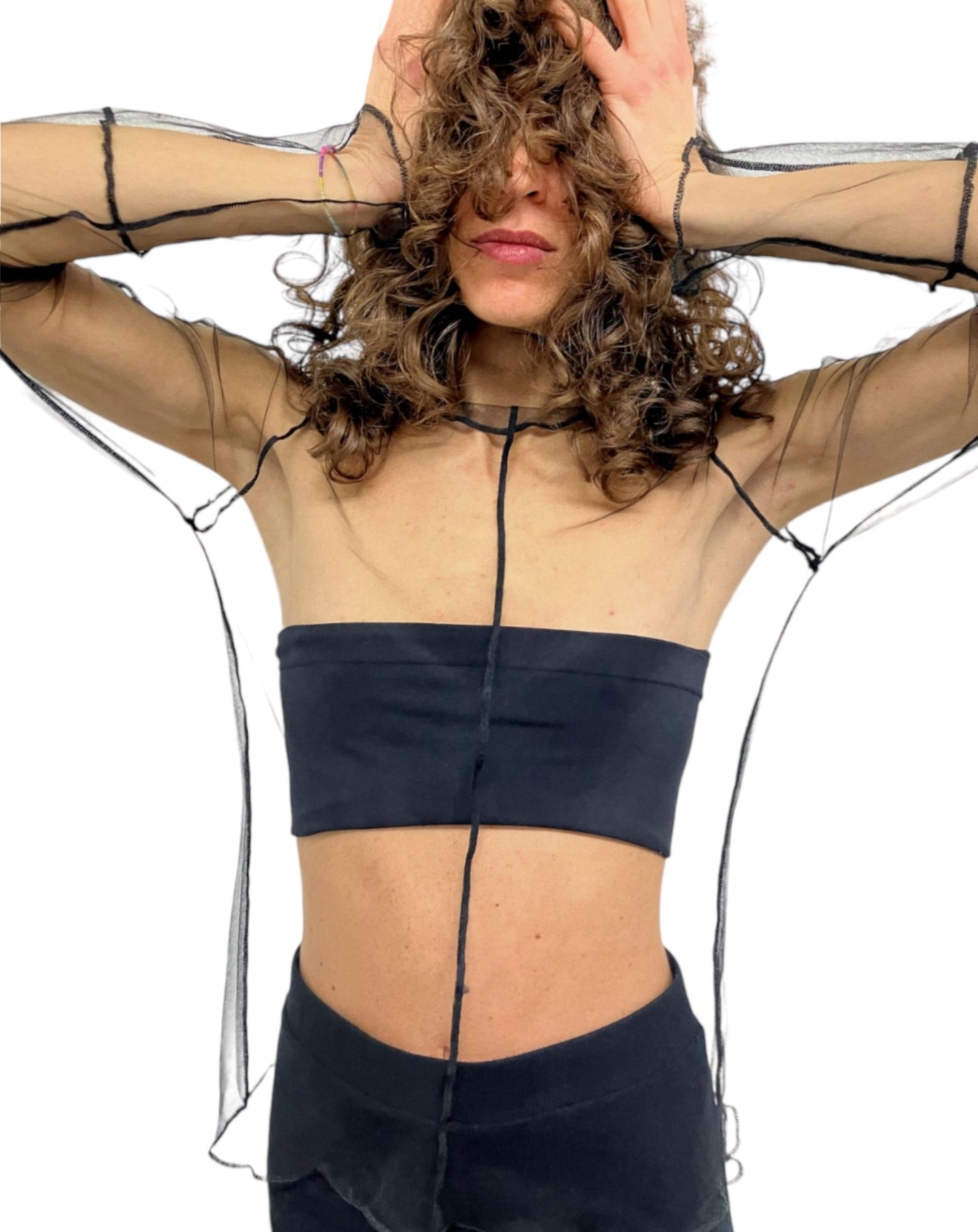 Ambra Fiorenza Black Tulle Top.jpeg