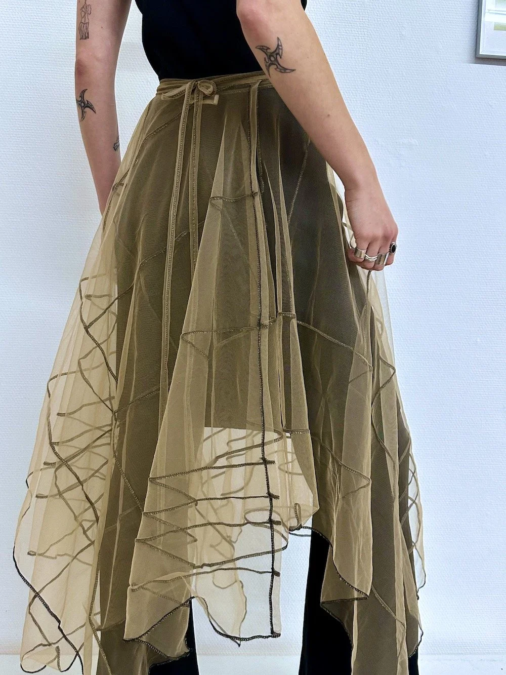 Medusa Wrap Skirt