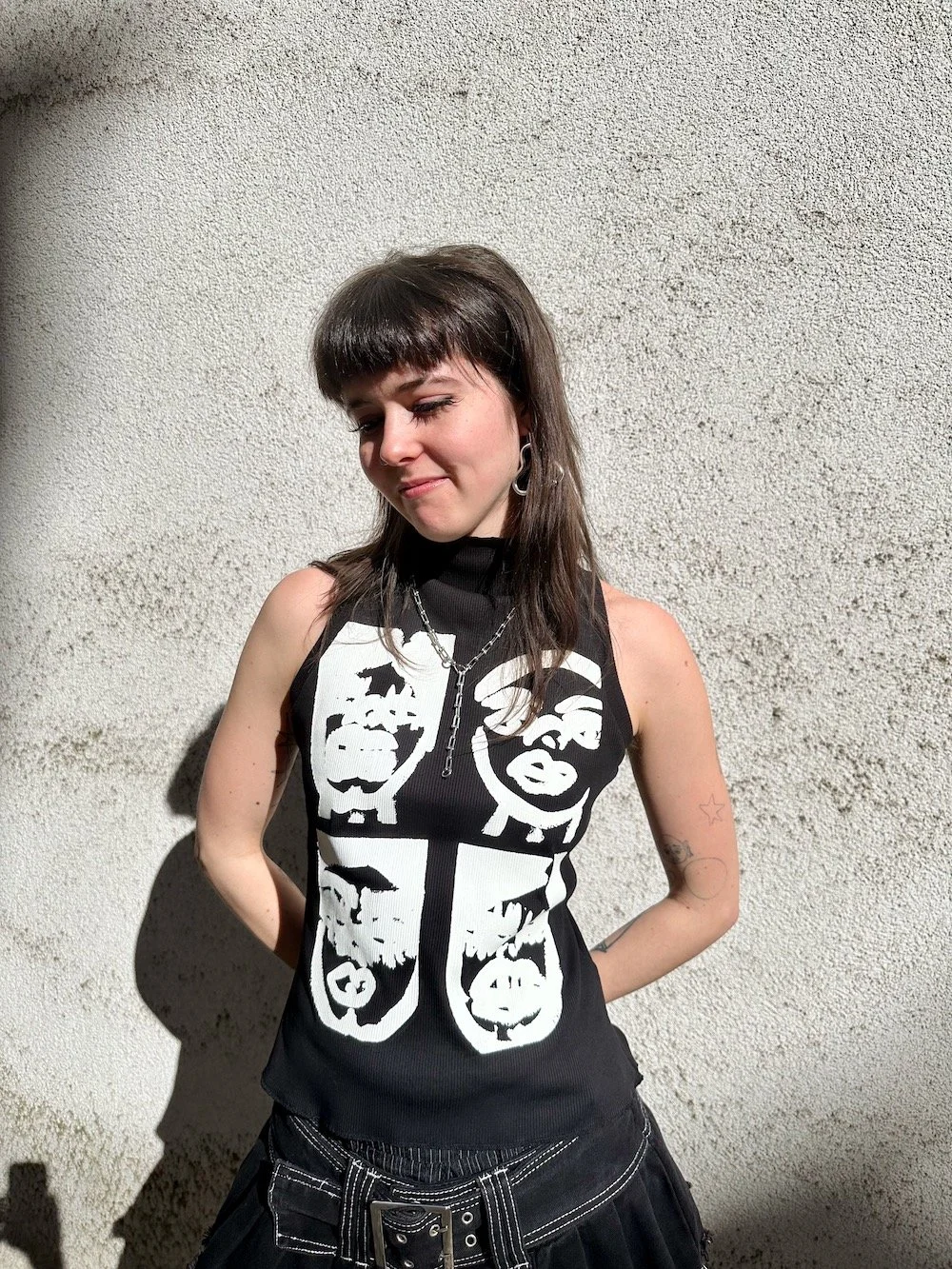 Racer Back Top Shrunken Heads