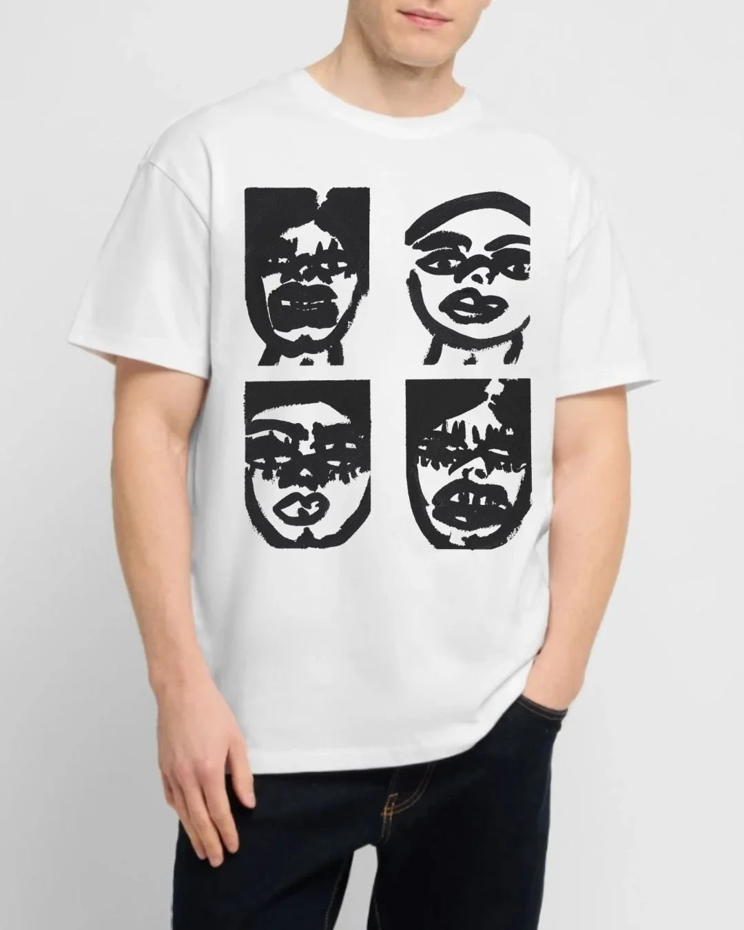 Faces-Ambra Fiorenza-Stefan Burgelman-oversized-unisex-bio-t-shirt.jpg