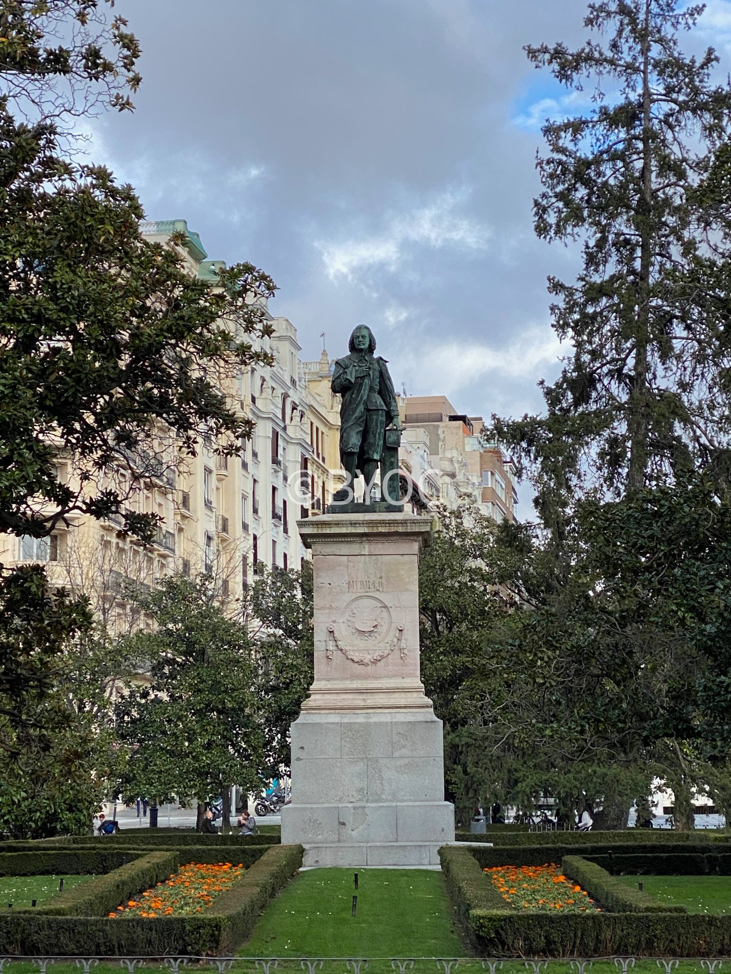 Walking to the Prado