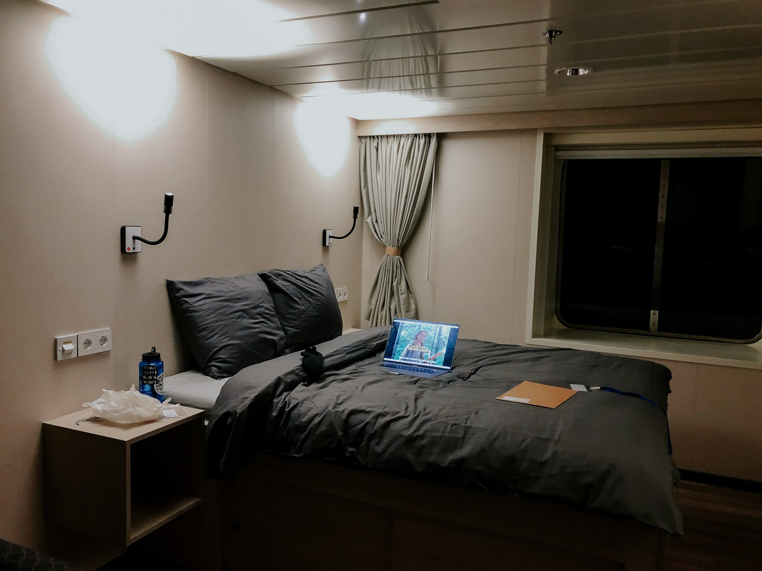 My first cabin on the Global Mercy (couples cabin)