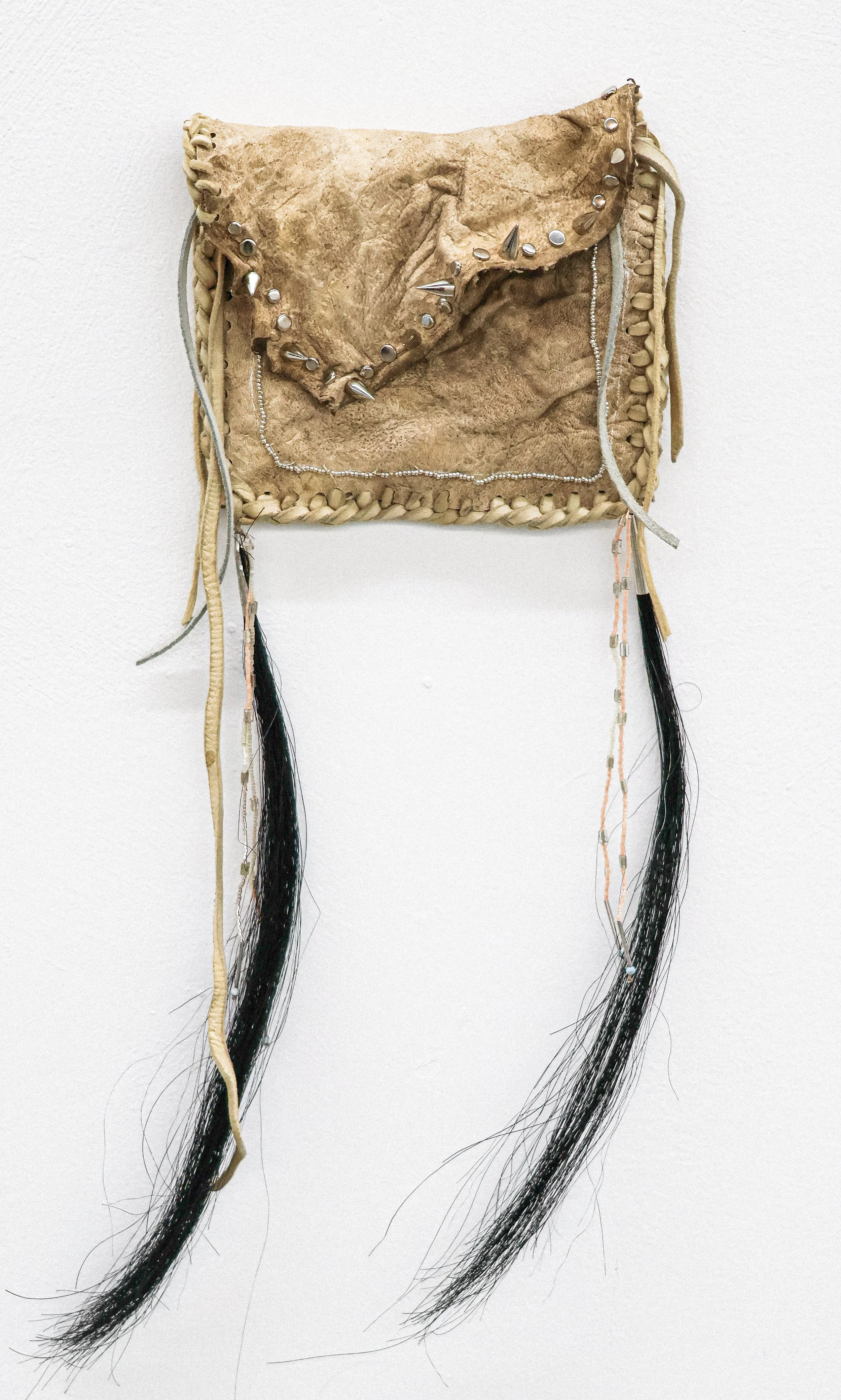 Hand-tanned Deer Hide Pouch