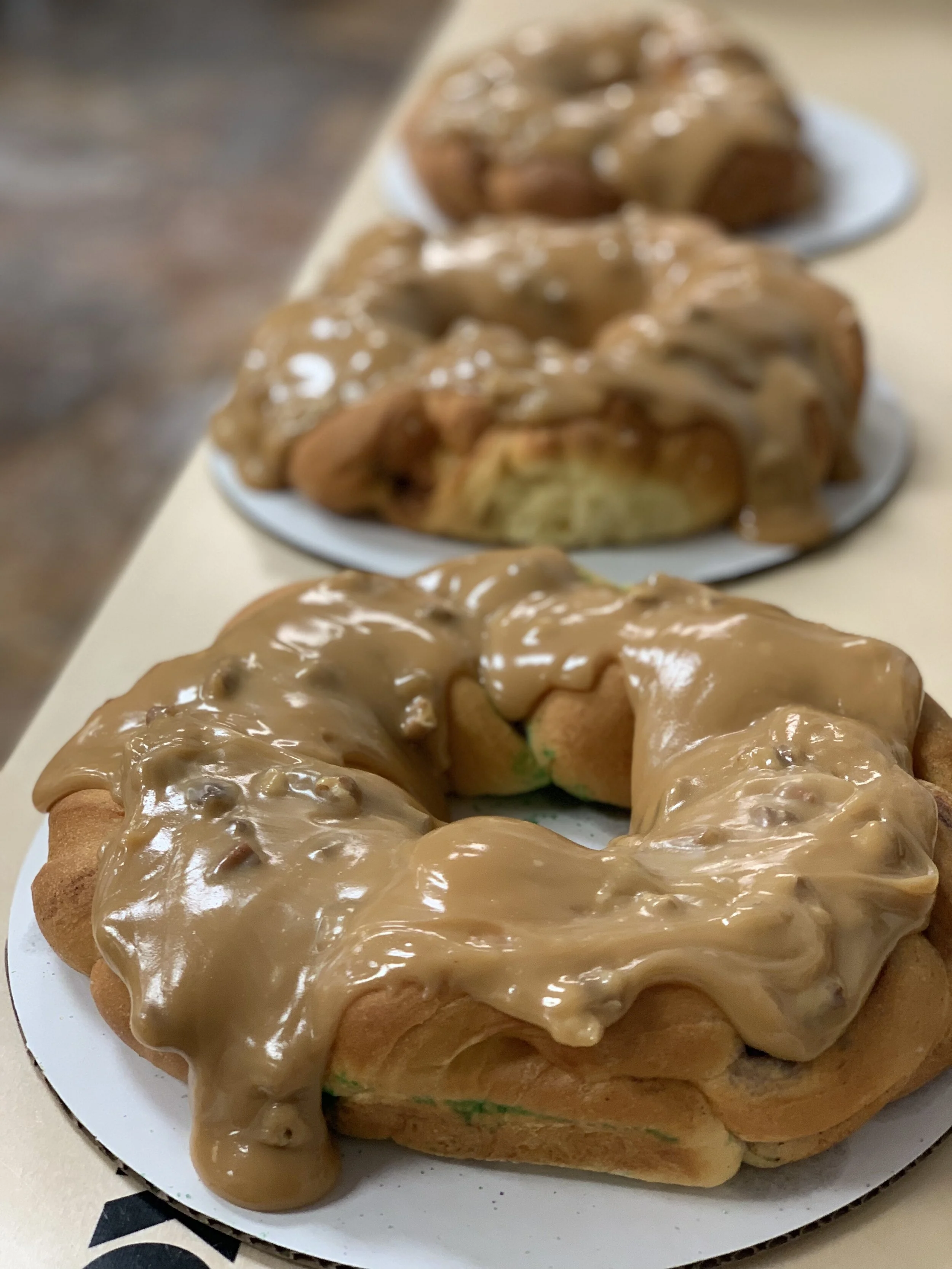 Bread-making ingredients with food pairings on cutting board.