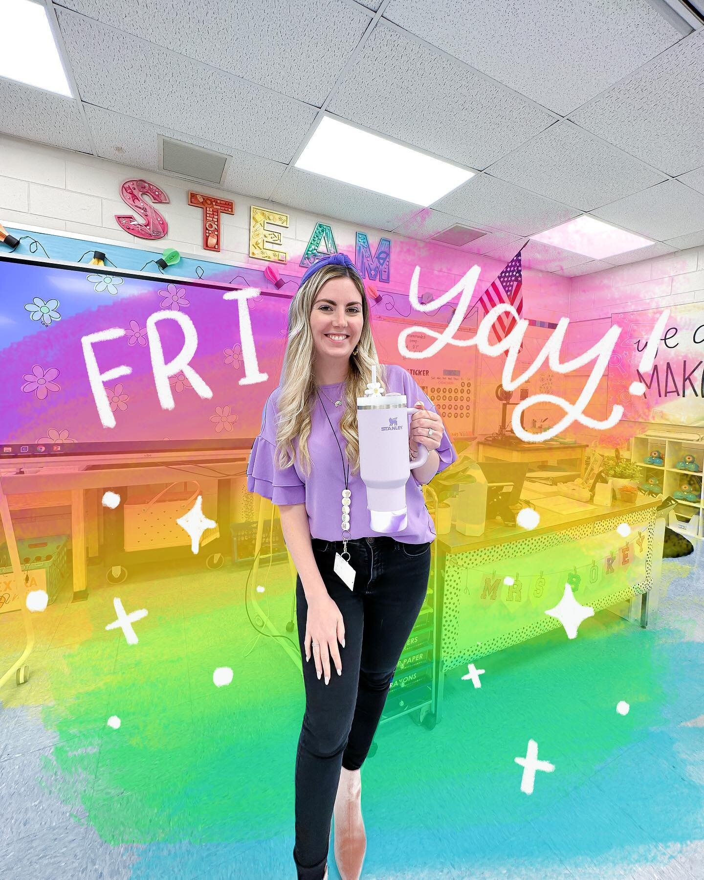 I hope everyone had a great Friday! 😊⭐️✏️💛 This weekend I&rsquo;ll be doing lots of planning for Teacher Appreciation Week next week! I have lots of fun &amp; exciting things to share, so stay tuned!! 👀