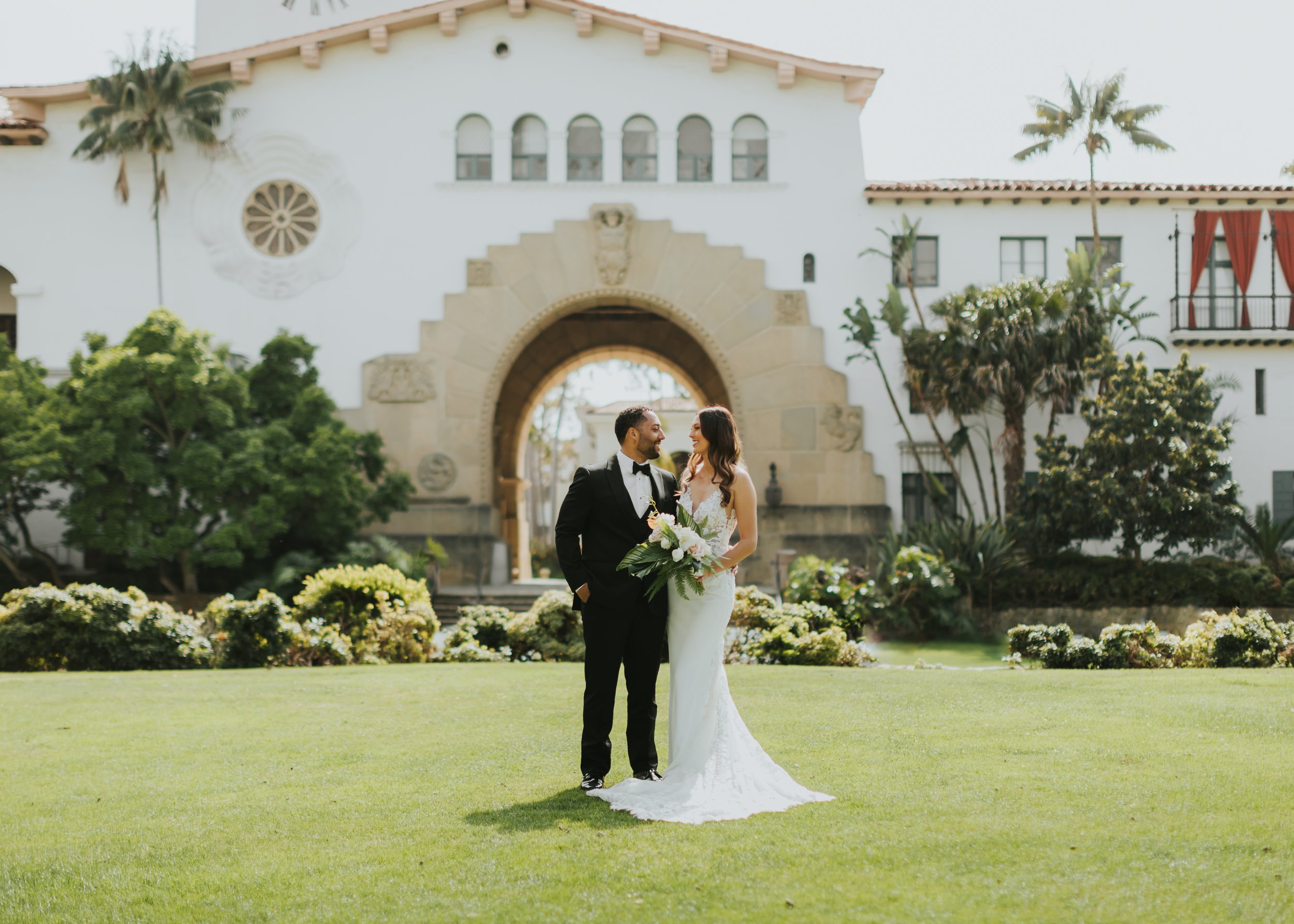 How to get married at the Santa Barbara Courthouse — Emma Nicole