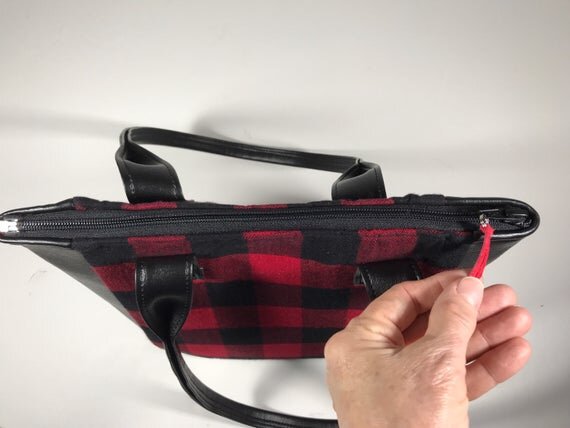 Royal Stewart Tartan Foldable Reusable Grocery shopping Bag – Signare USA