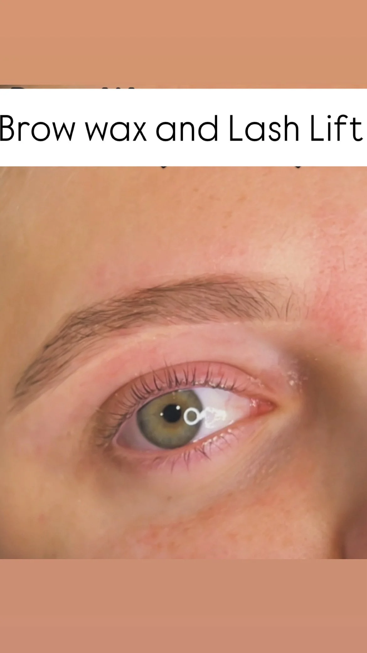 Brow Wax and Lash Lift