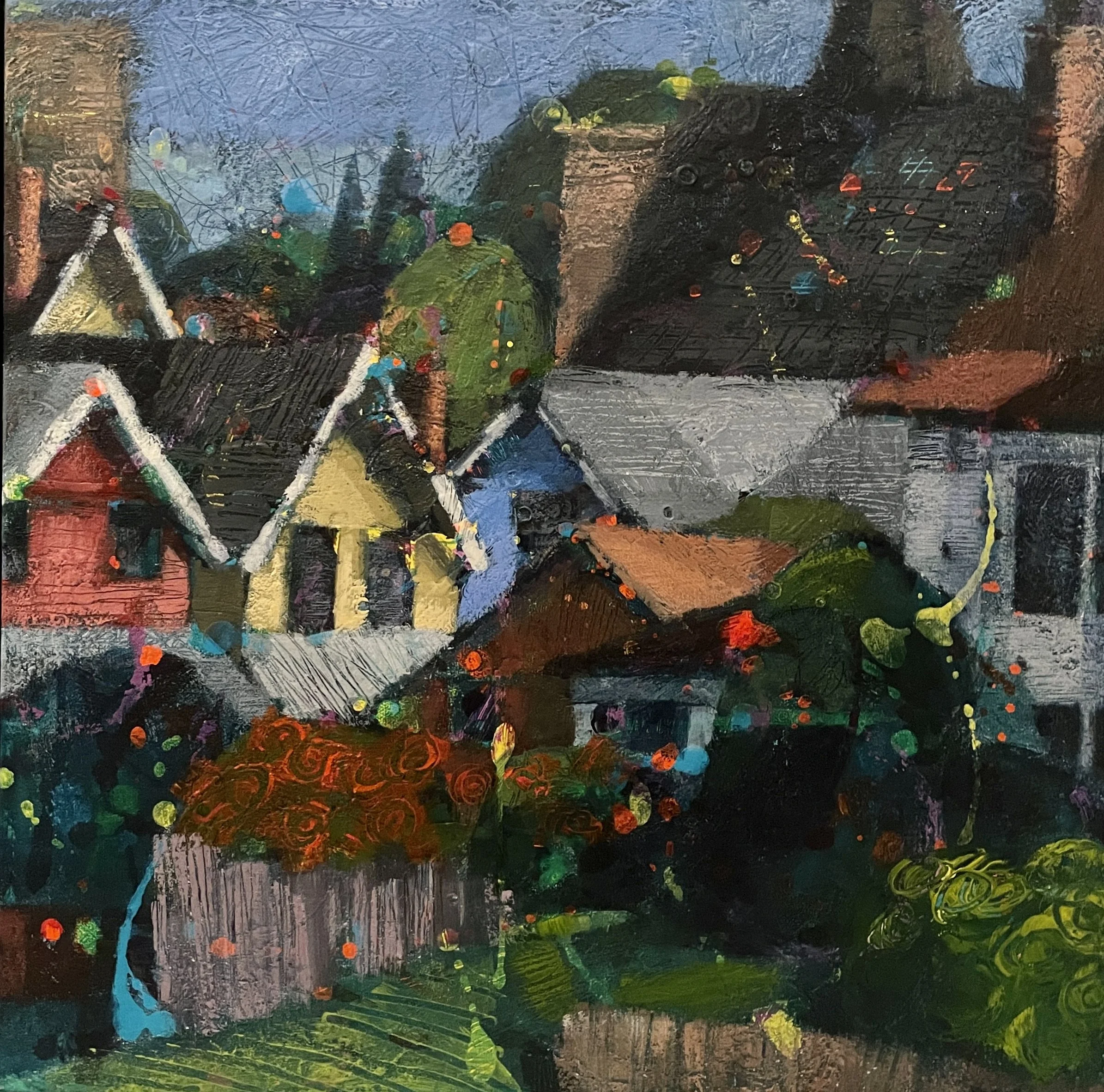  The Place Where You Live      

 16x16x1.5”, Acrylic on canvas Framed     

SOLD