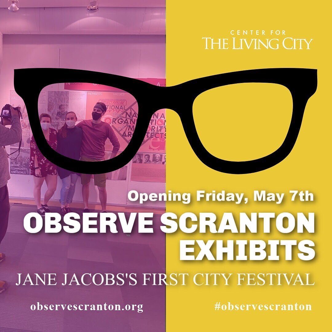 Explore exhibits from @marywooduniversity @marywood_architecture and Scranton locals/artists&nbsp;&nbsp;In-person exhibits open during Scranton's FirstFriday Friday, May 7 5-9 PM Saturday, May 8, 12-8 PM. 

Visit observescranton.org for details and a