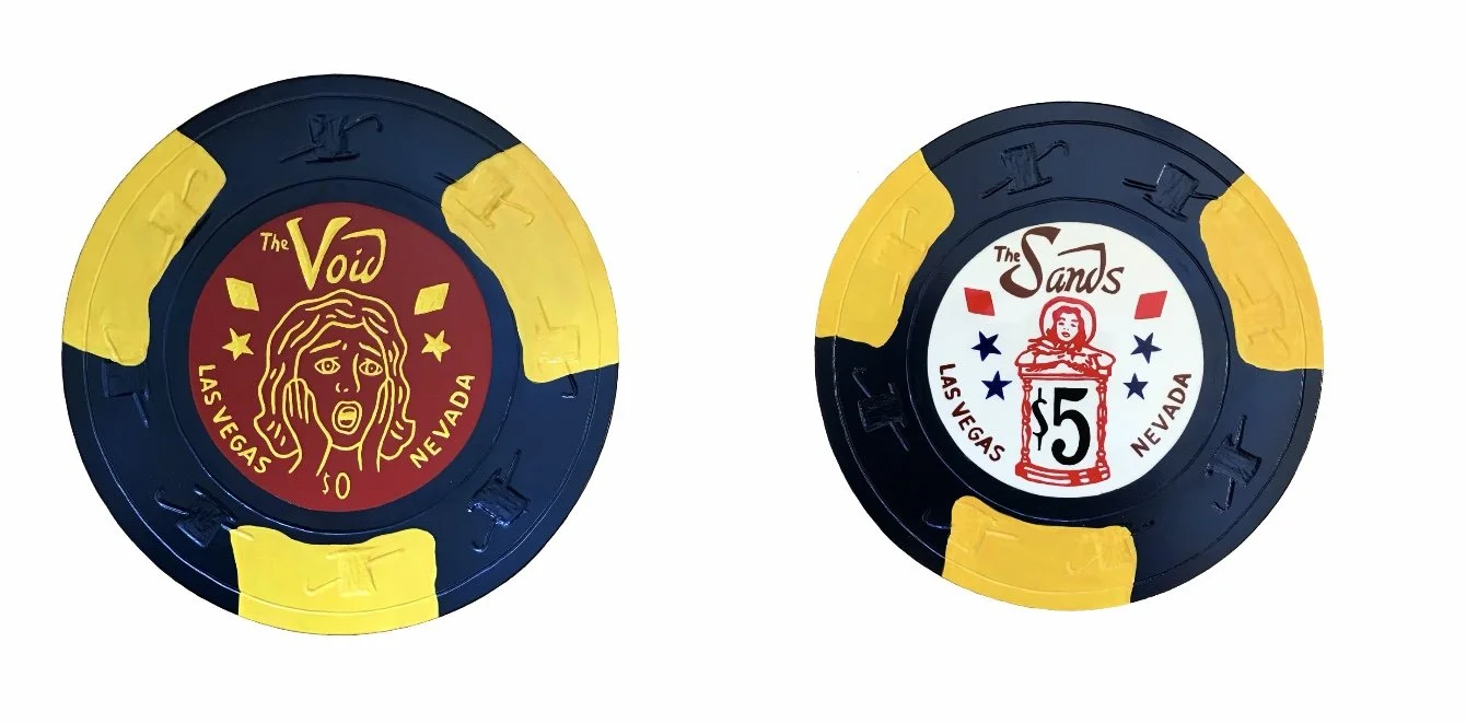 'The Void,' (doubled sided 300mm sculpture) 2026