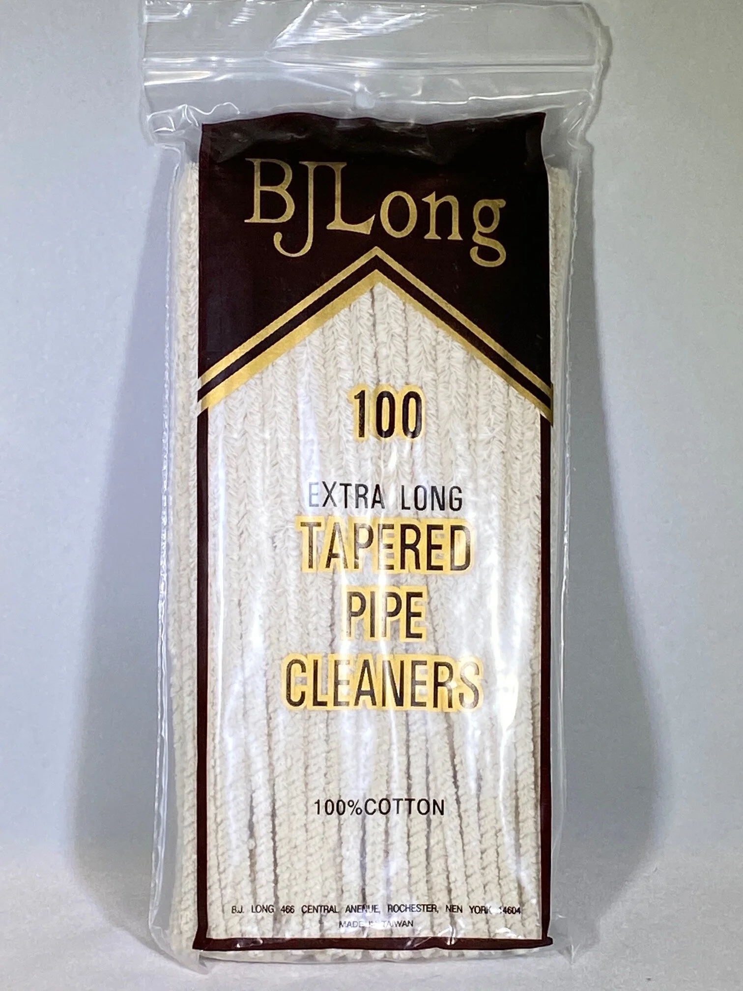 BJ Long Extra Long Tapered Pipe Cleaners — Grove Pipe and Tobacco