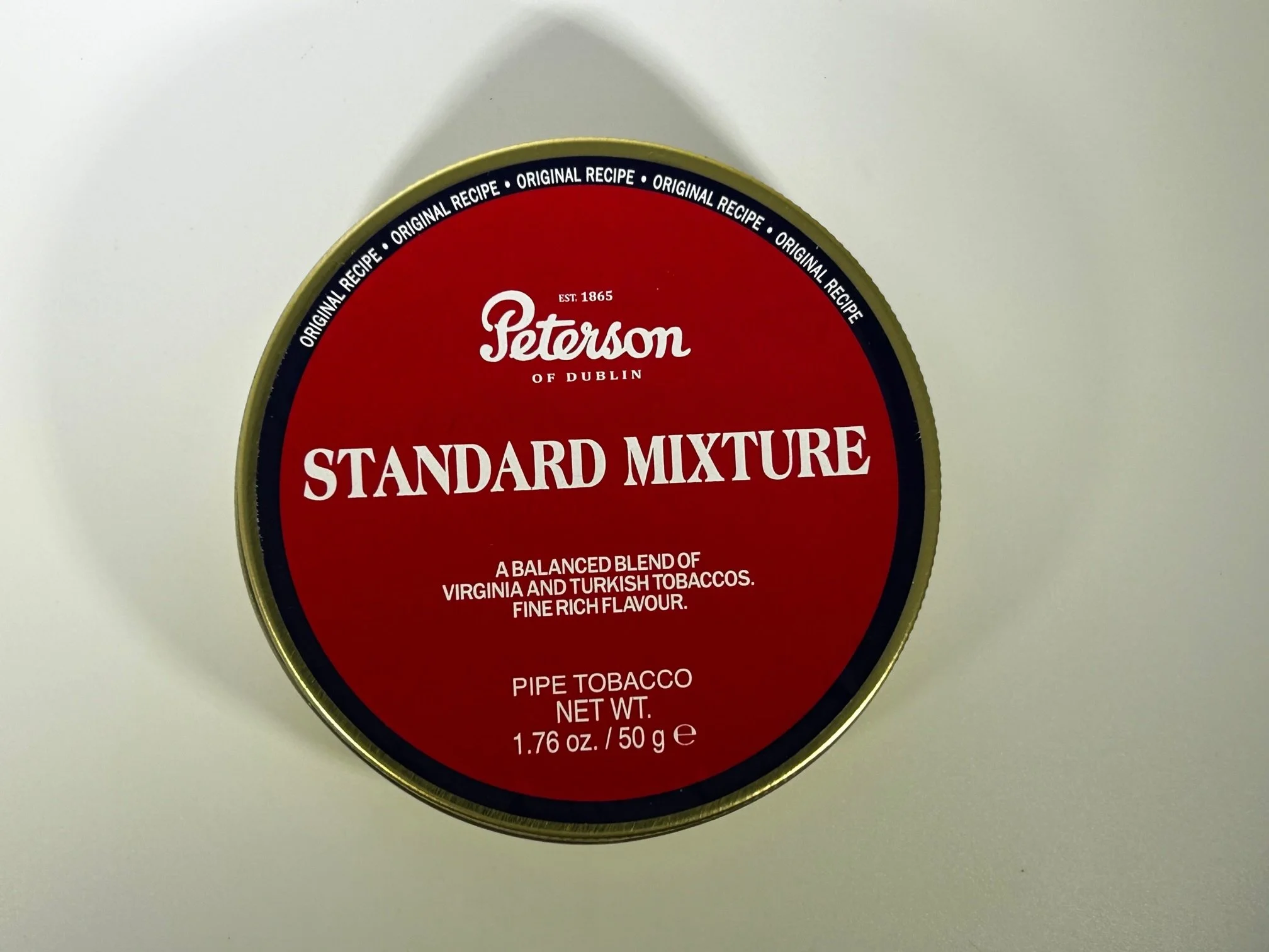 Peterson Early Morning Pipe Tobacco — Grove Pipe and Tobacco