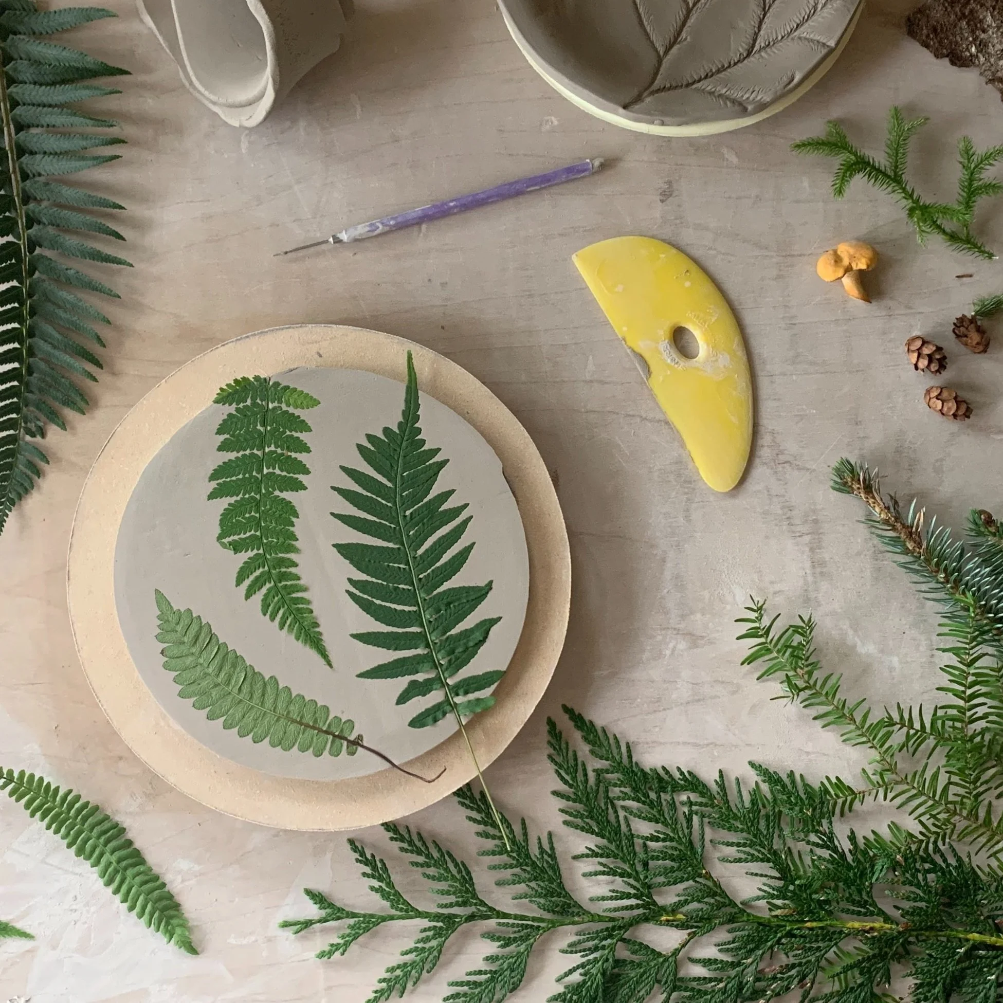 Wild Harvest Plate Workshop