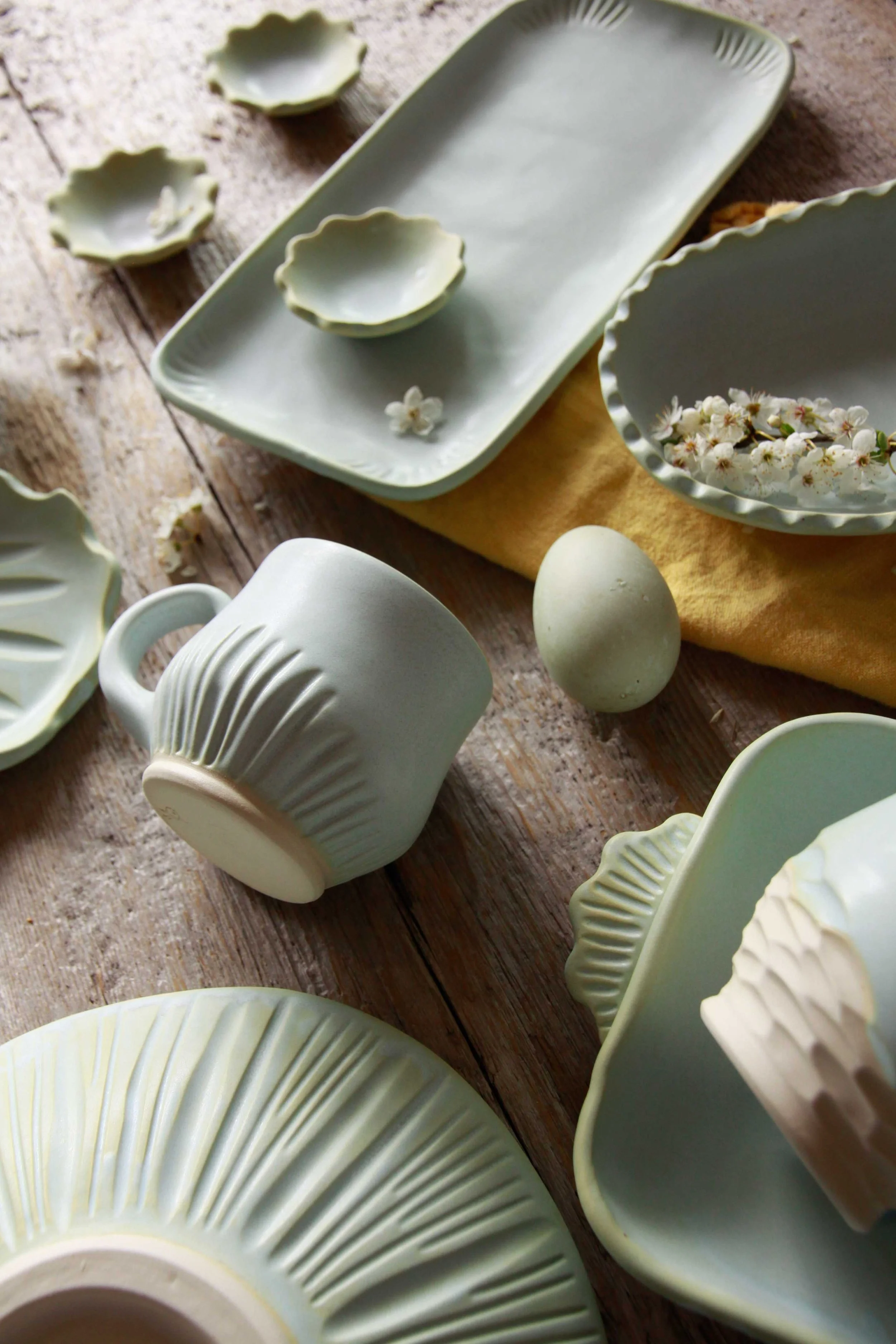 Spring Collection: Duck Eggs, Fava Beans, &amp; Mermaid Whimsy