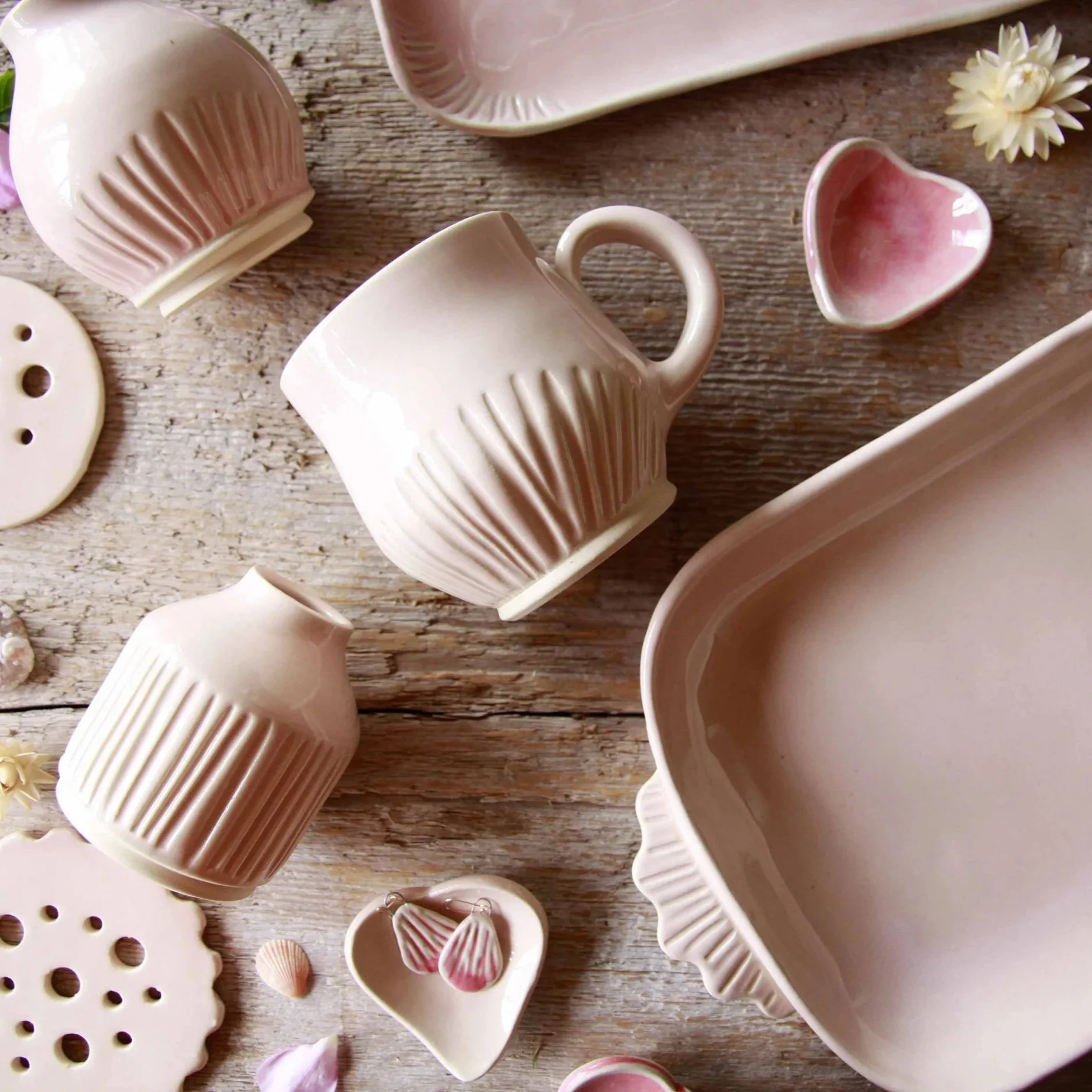 Summer Collection: Petal Pink Pots