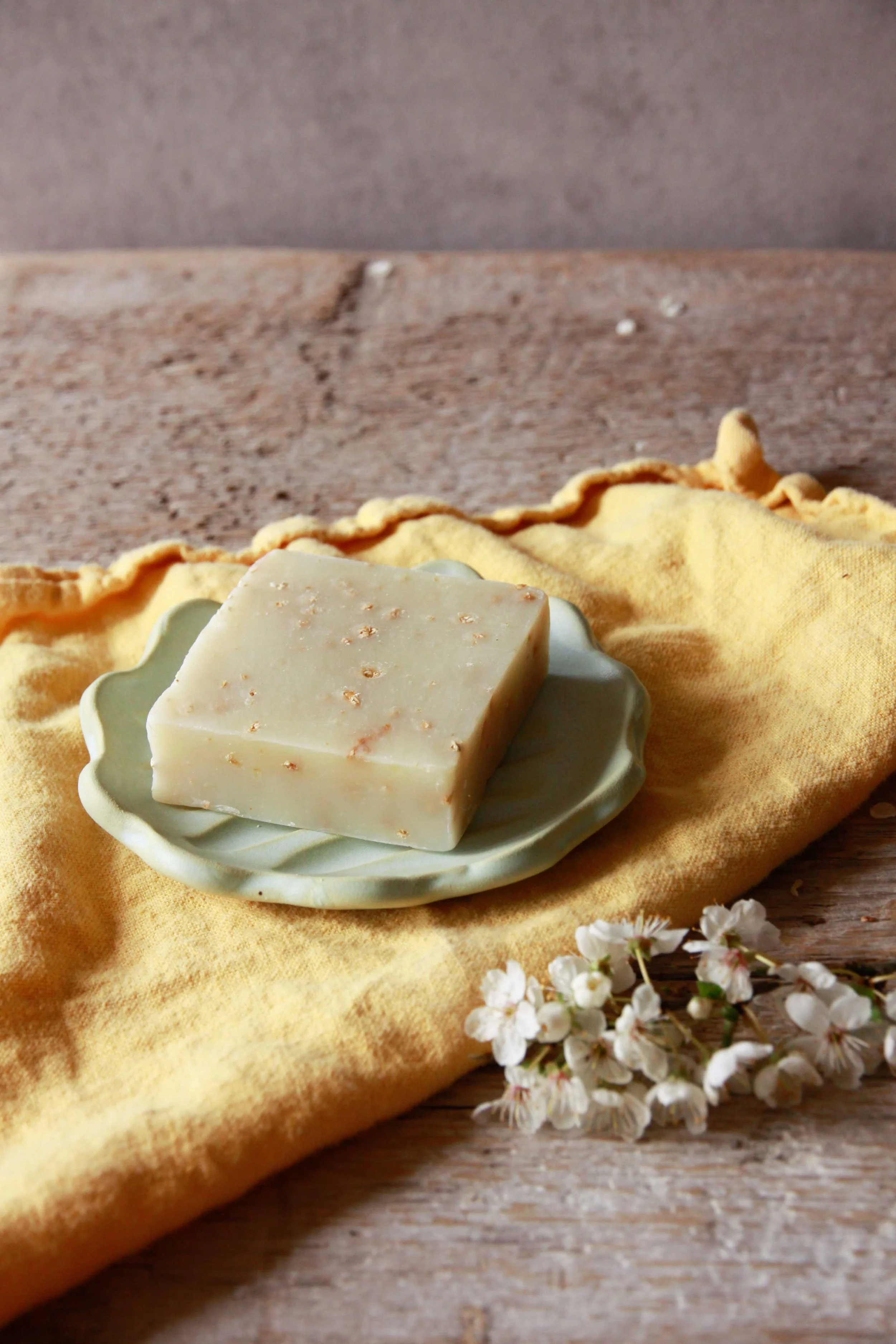 soap dish | duck egg