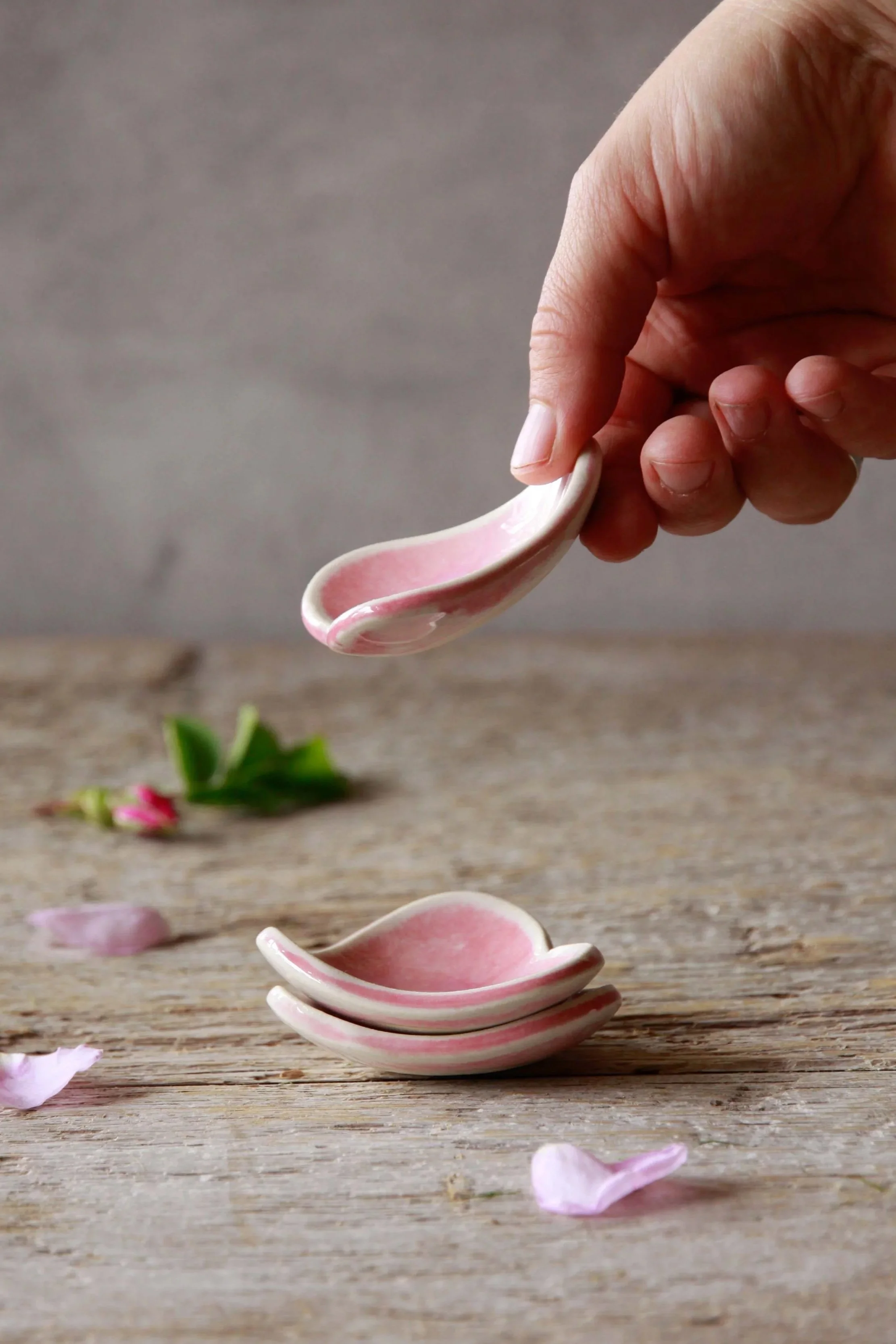 dish | tiny | nootka rose