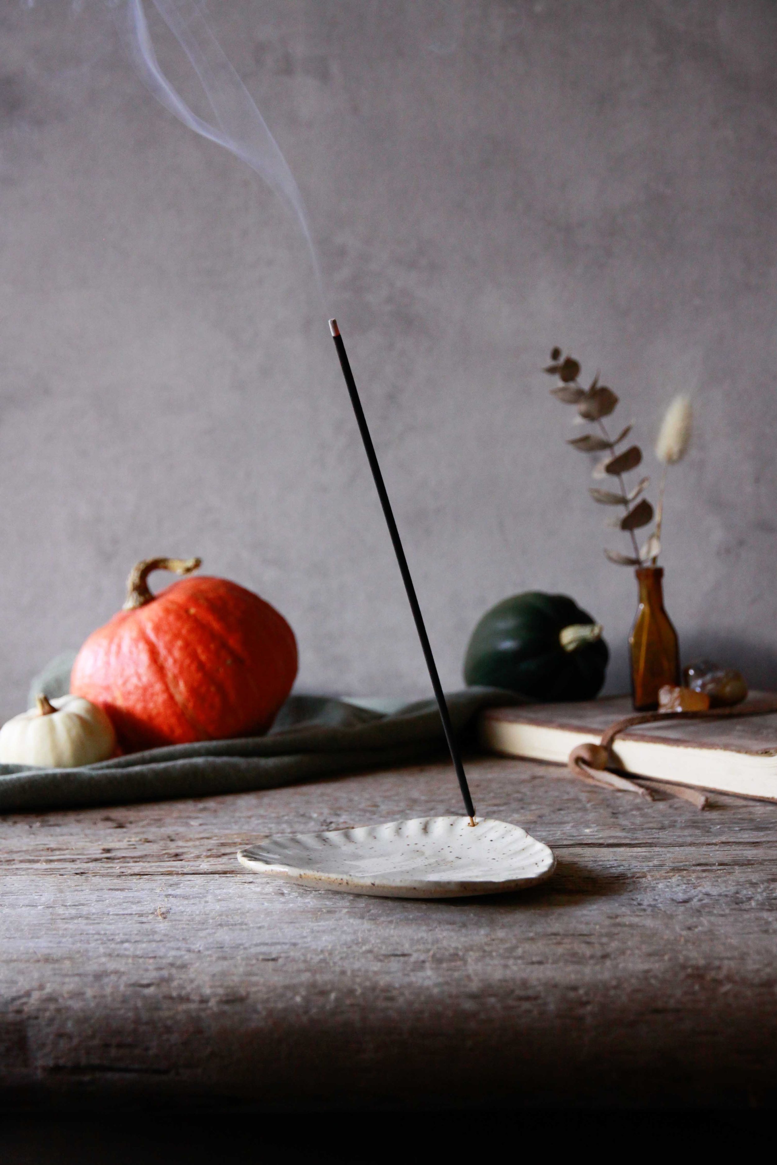 incense stick holder | small | seafoam