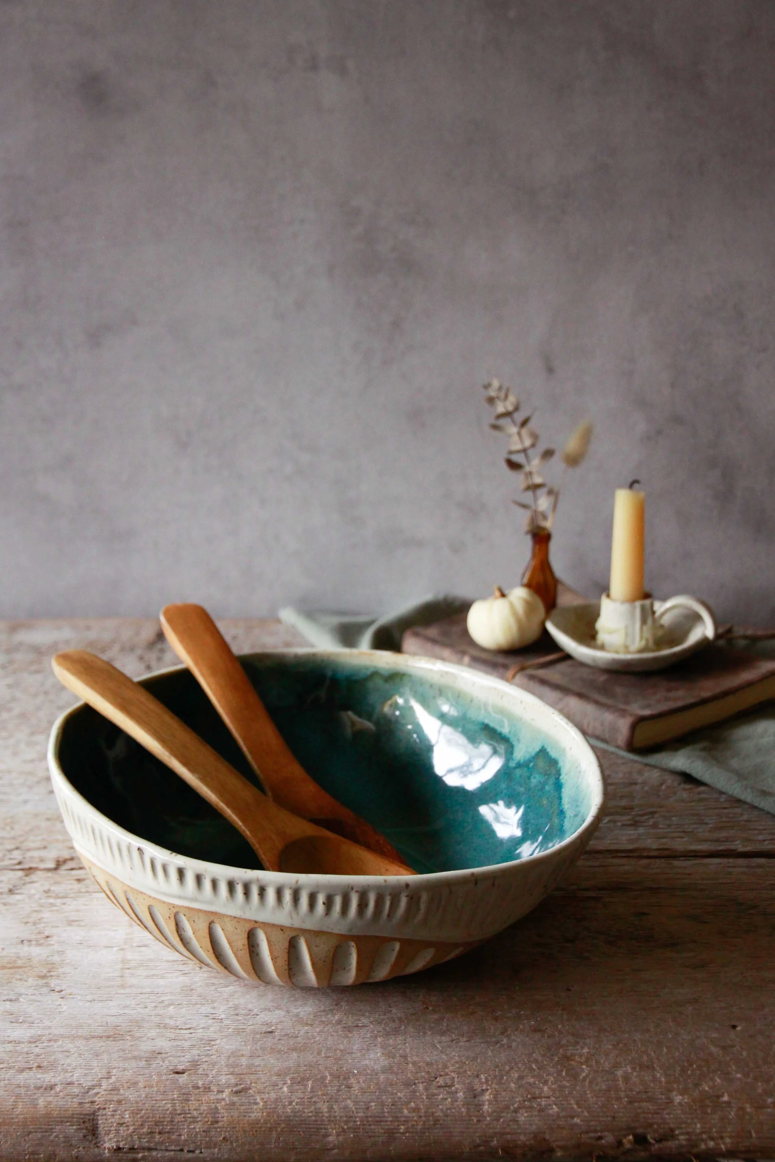 gather bowl | large | seafoam